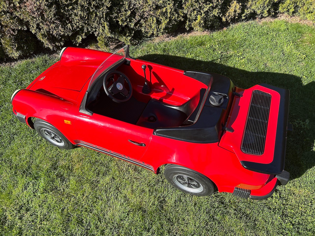 PORSCHE 911 Kinderfahrzeug mit Benzinmotor-image-3