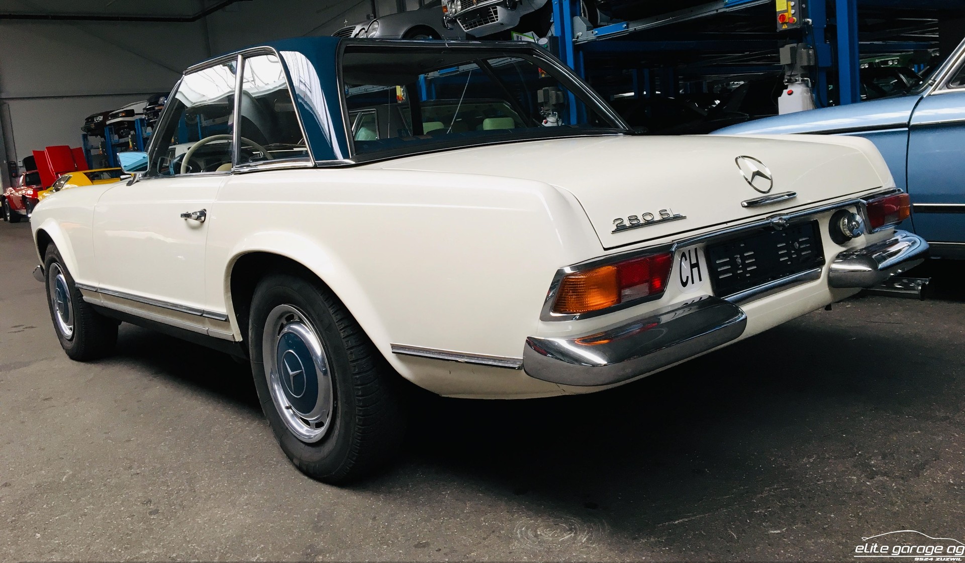 MERCEDES-BENZ 280 SL PAGODE VETERANENGEPRÜFT-image-4