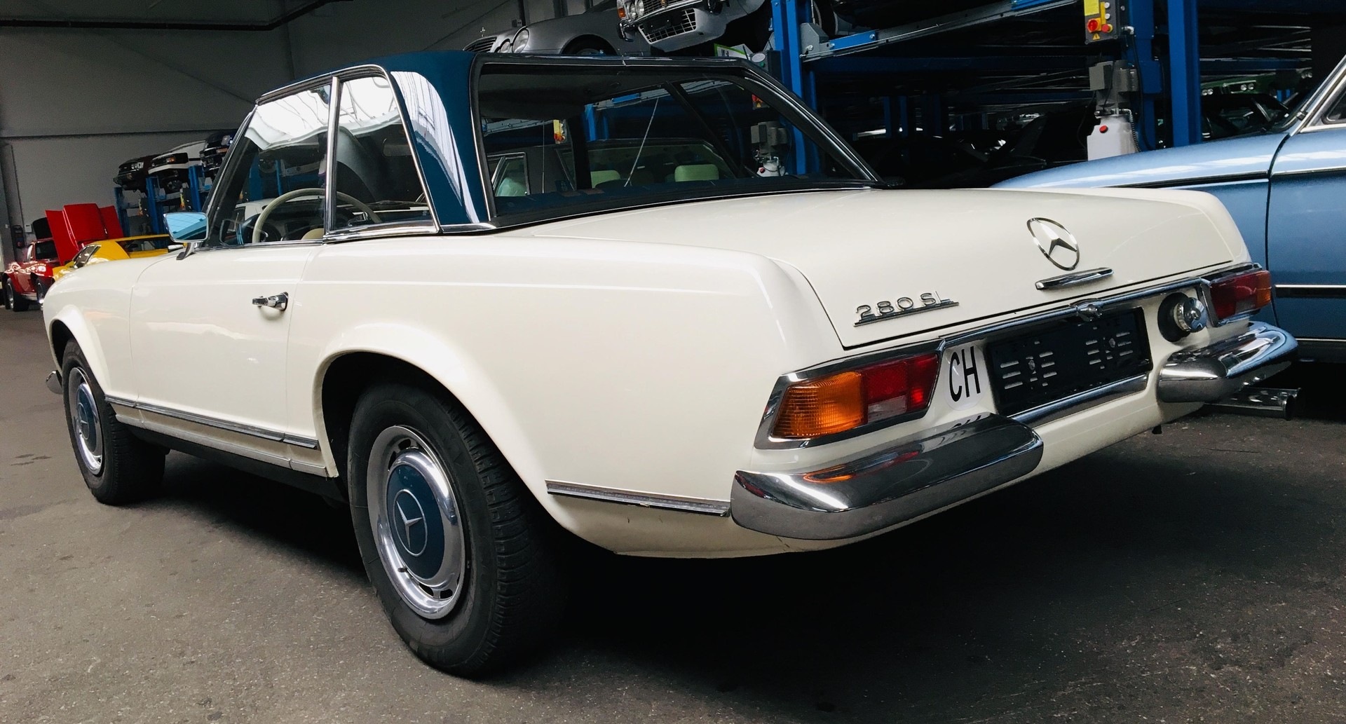 MERCEDES-BENZ 280 SL PAGODE VETERANENGEPRÜFT-image-6