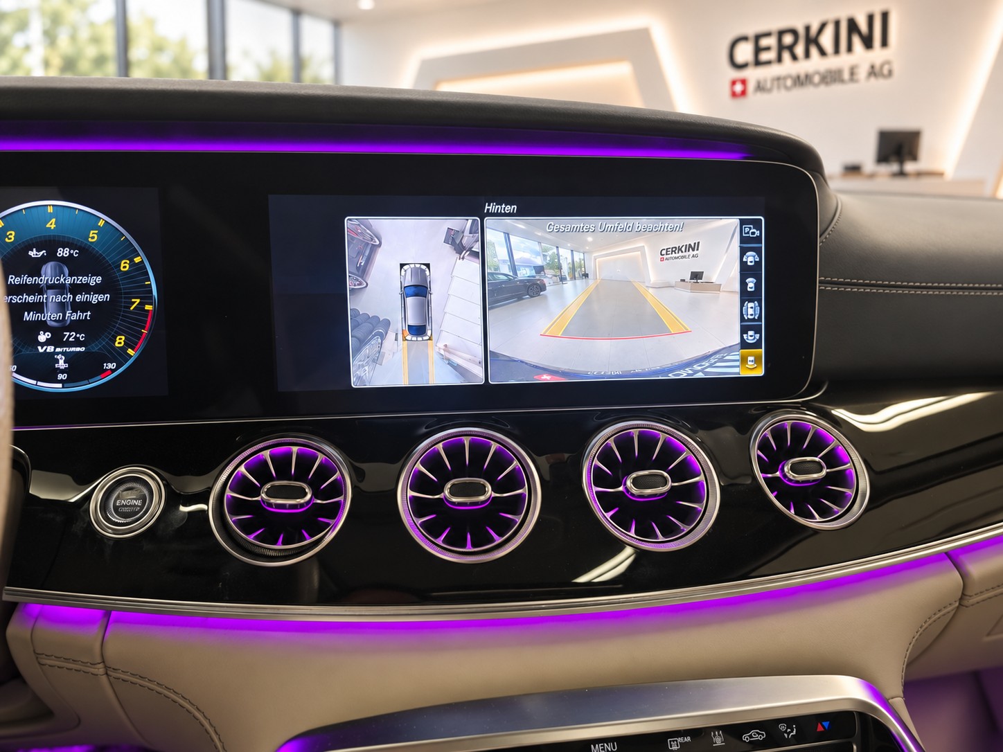 MERCEDES-BENZ AMG GT 4 63 S 4Matic+ Speedshift MCT * CH Fahrzeug * Sonderlackierung * Gratis Service *-image-12