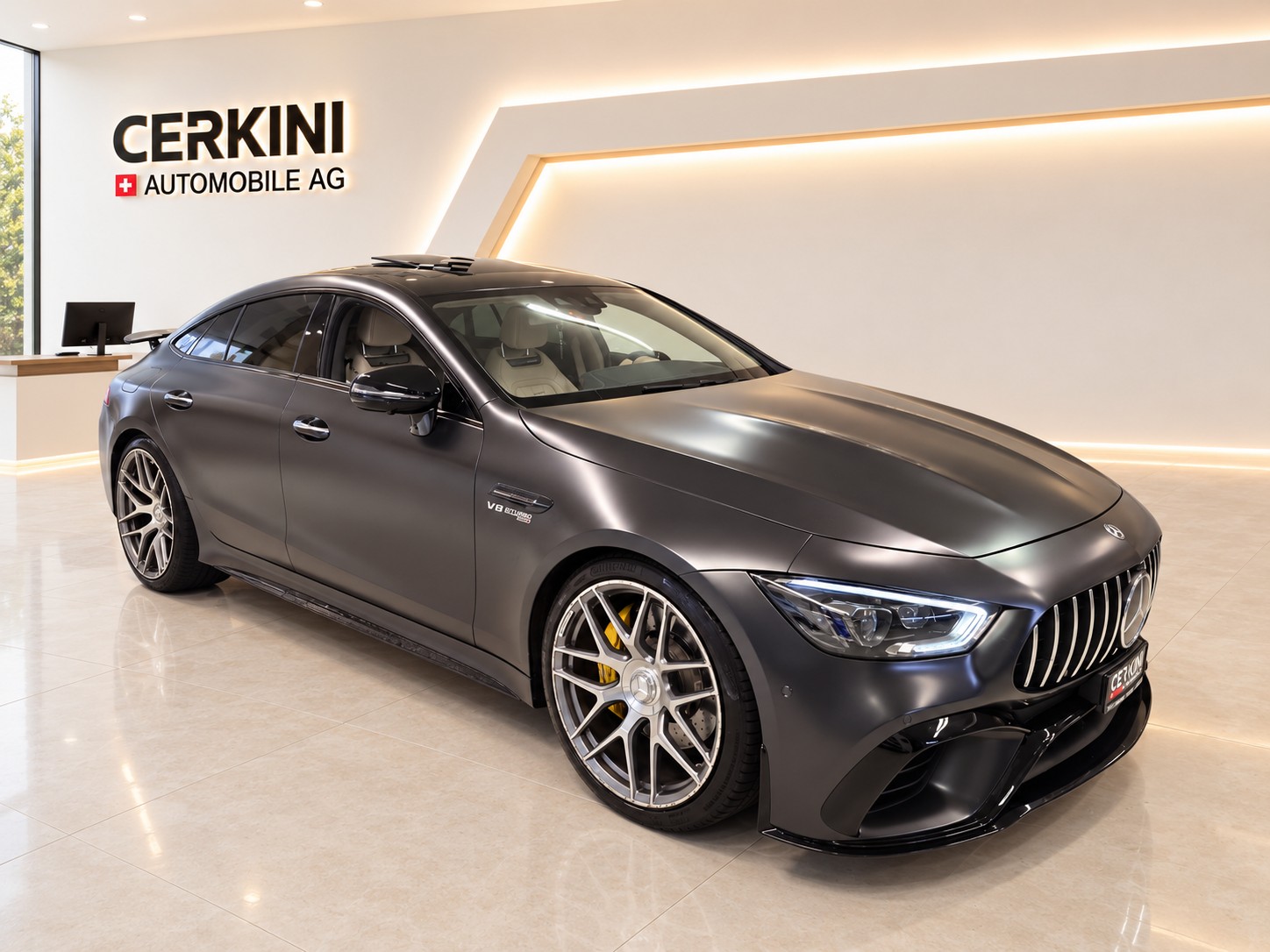 MERCEDES-BENZ AMG GT 4 63 S 4Matic+ Speedshift MCT * CH Fahrzeug * Sonderlackierung * Gratis Service *