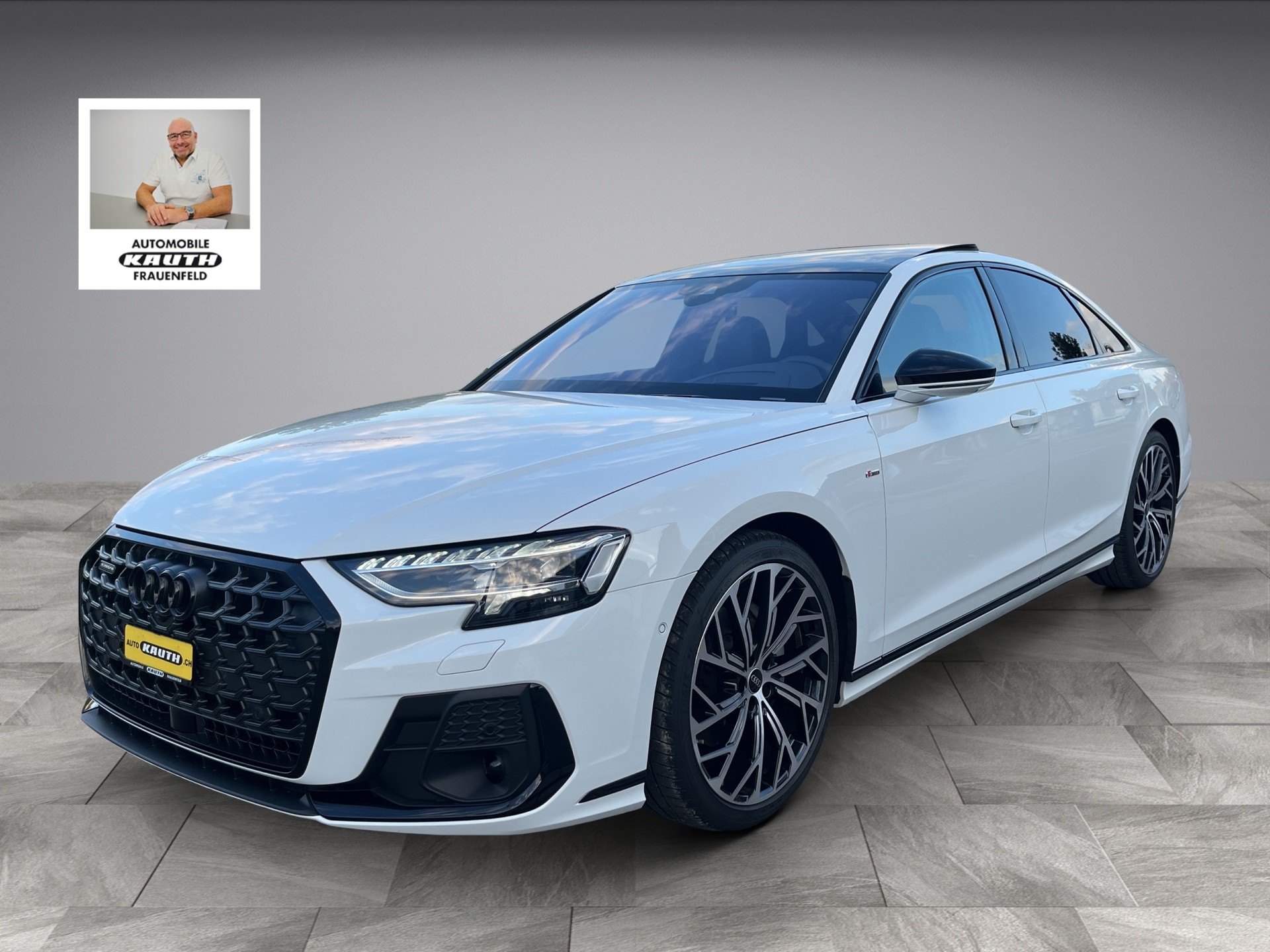 AUDI A8 50 TDI quattro tiptronic*Panodach, S-Sportsitze, Optikpaket-schwarz, 21"Alu, (5-Jahre Garantie)-image-0
