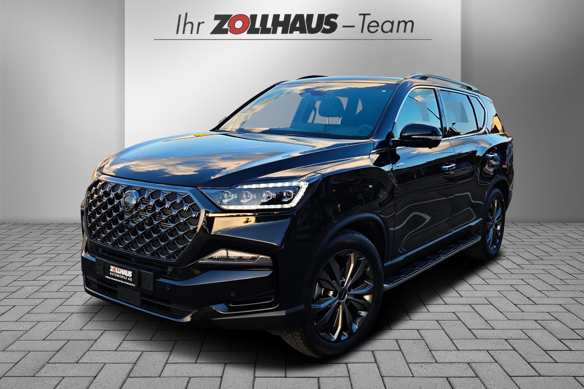 KGM-SsangYong Rexton 2.2 CRDi Blackline 4WD AT-image-0