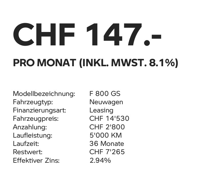 BMW F 800 GS (35kW) - mit 2.94%-Leasing ab 147.-/Monat möglich*-image-4