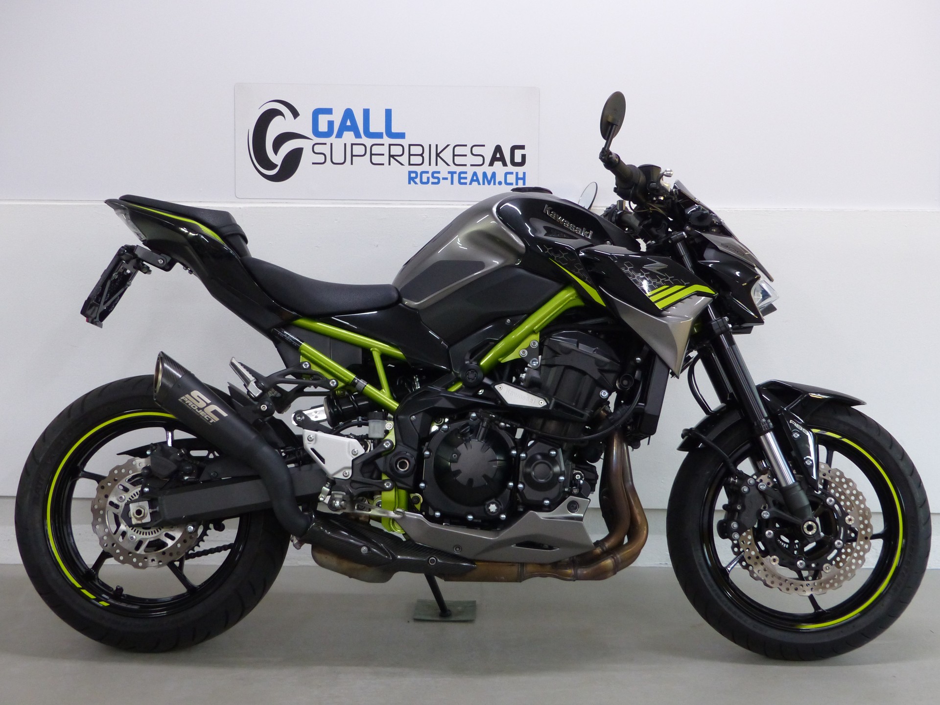 KAWASAKI Z 900 ABS mit Zubehör