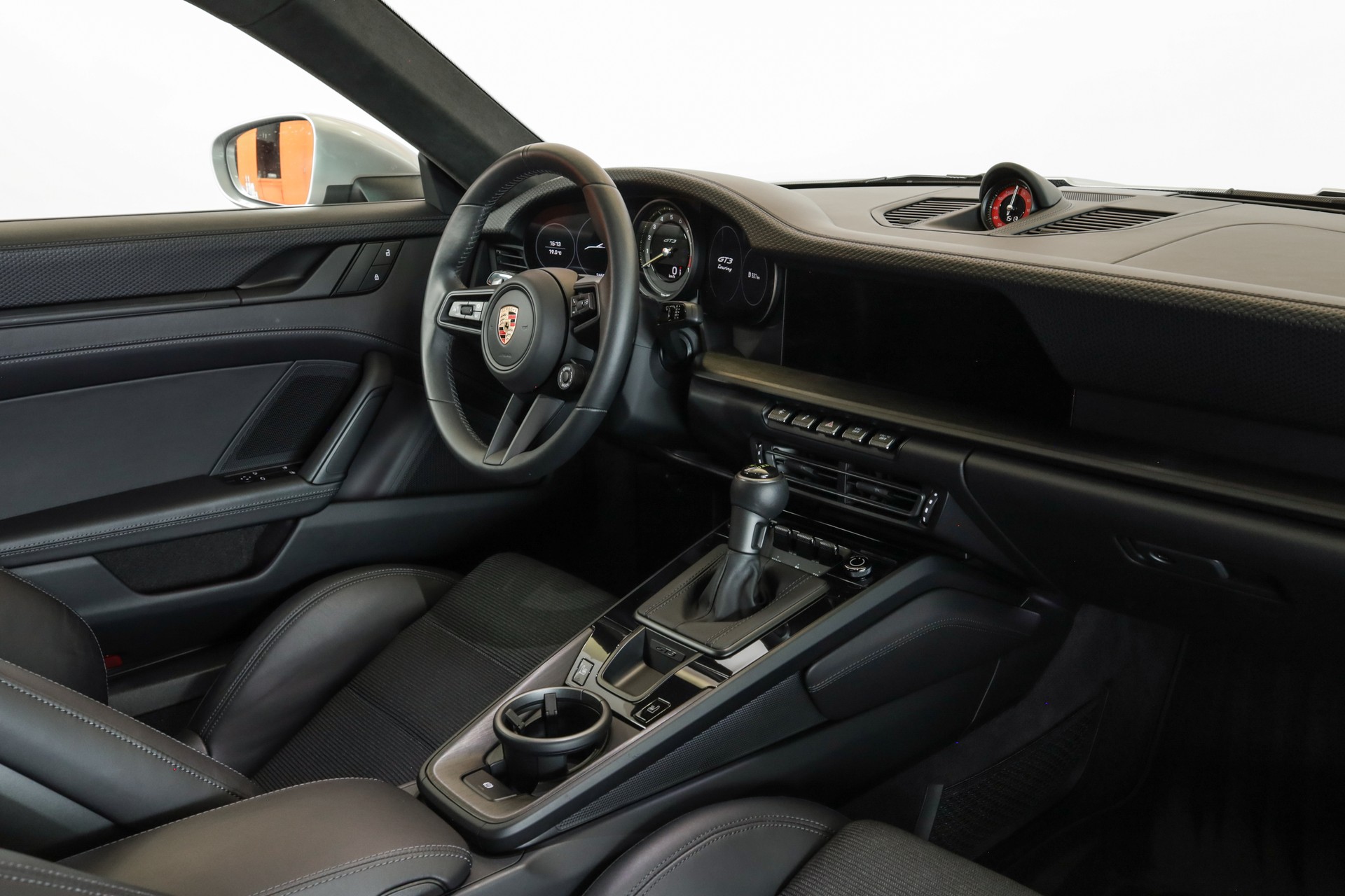 PORSCHE 911 GT3 Touring PDK Sièges Sport Plus cuir / Échappement sport / Caméra de recul-image-13