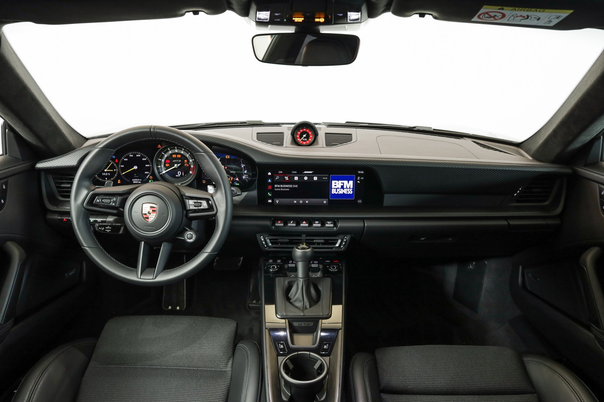 PORSCHE 911 GT3 Touring PDK Sièges Sport Plus cuir / Échappement sport / Caméra de recul-image-17