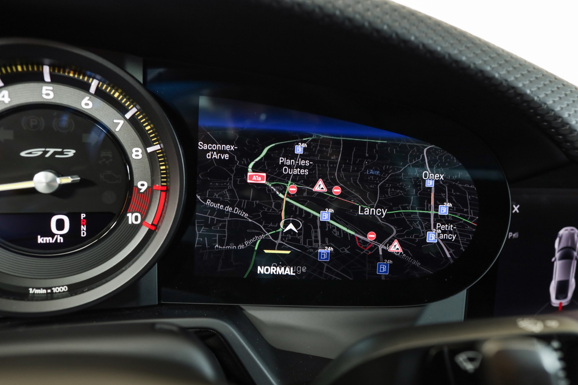 PORSCHE 911 GT3 Touring PDK Sièges Sport Plus cuir / Échappement sport / Caméra de recul-image-32