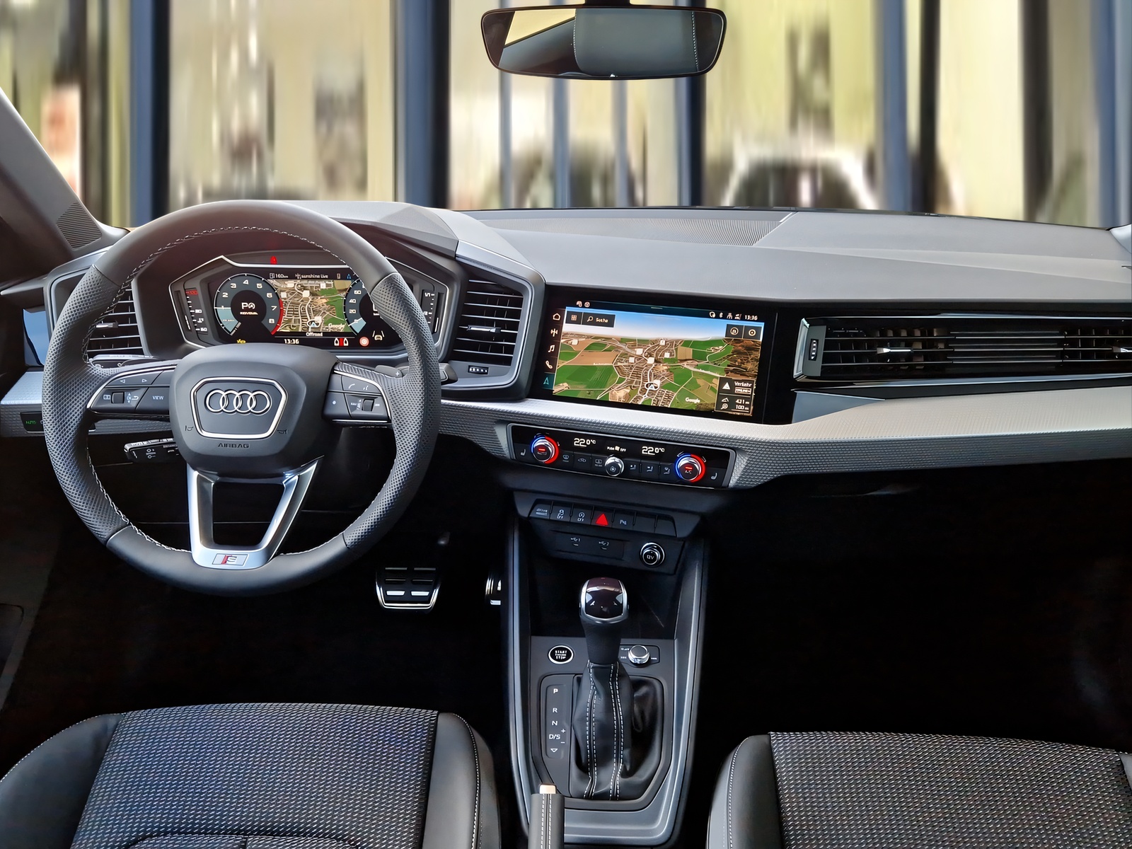 AUDI A1 Sportback 30 TFSI S Line Attraction S-tronic Chronosgrau Metallic-image-6
