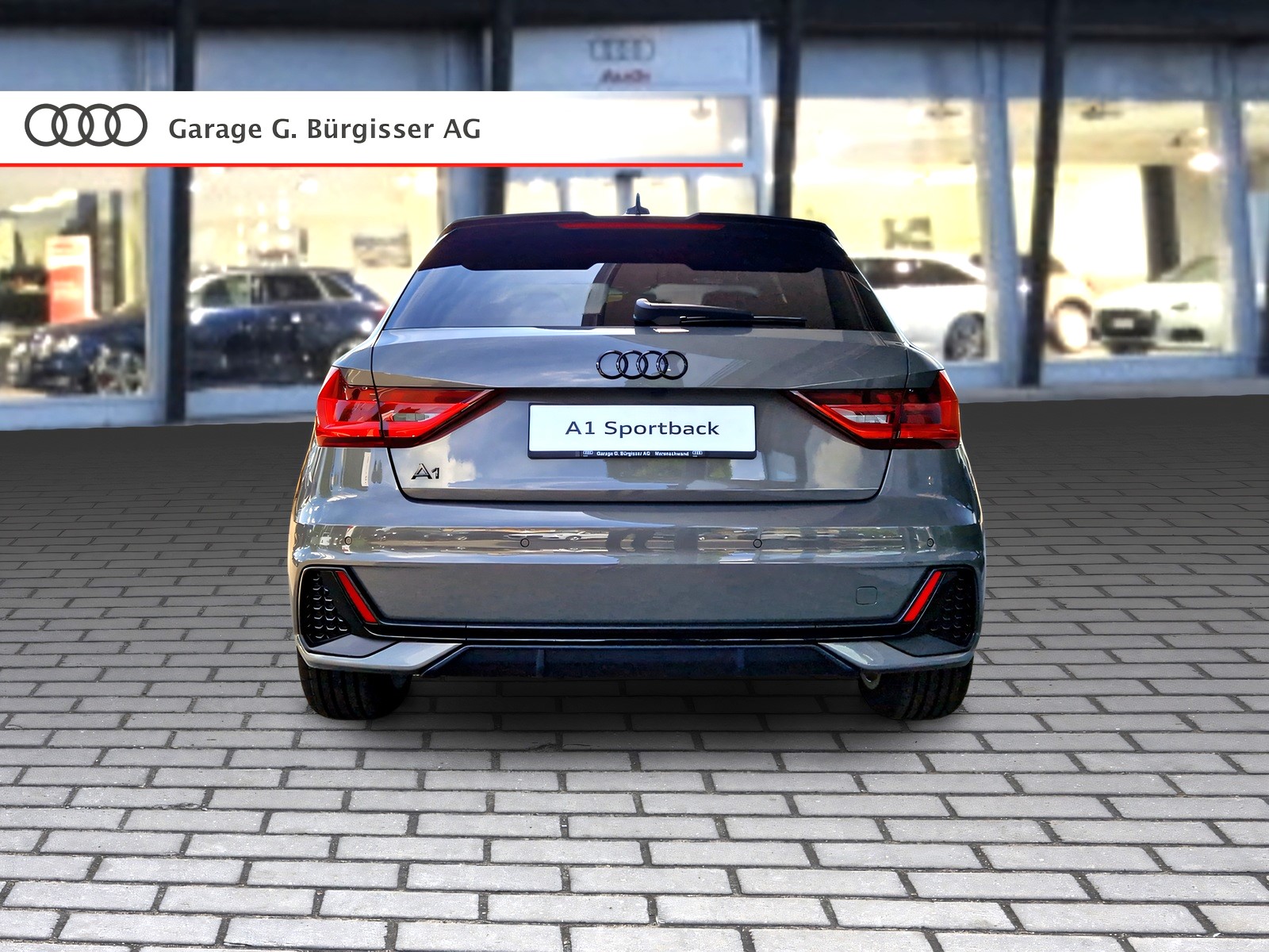 AUDI A1 Sportback 30 TFSI S Line Attraction S-tronic Chronosgrau Metallic-image-4