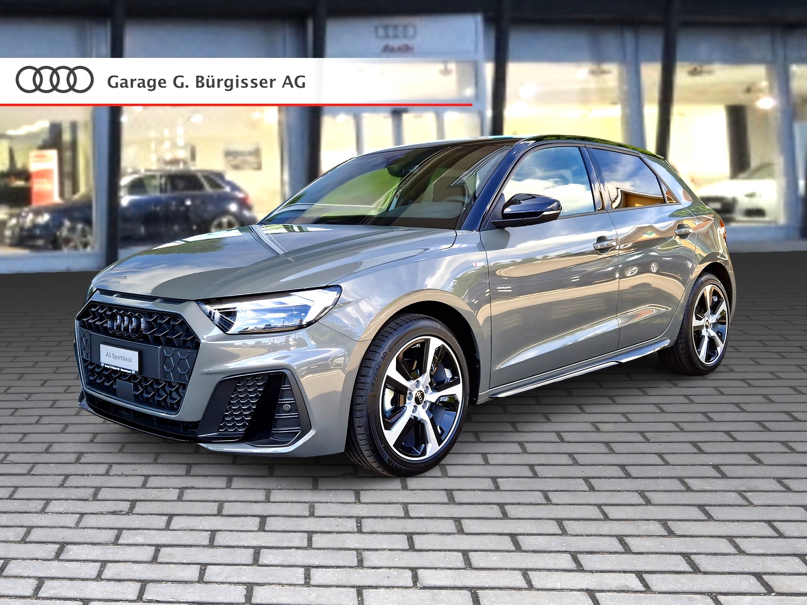 AUDI A1 Sportback 30 TFSI S Line Attraction S-tronic Chronosgrau Metallic-image-0