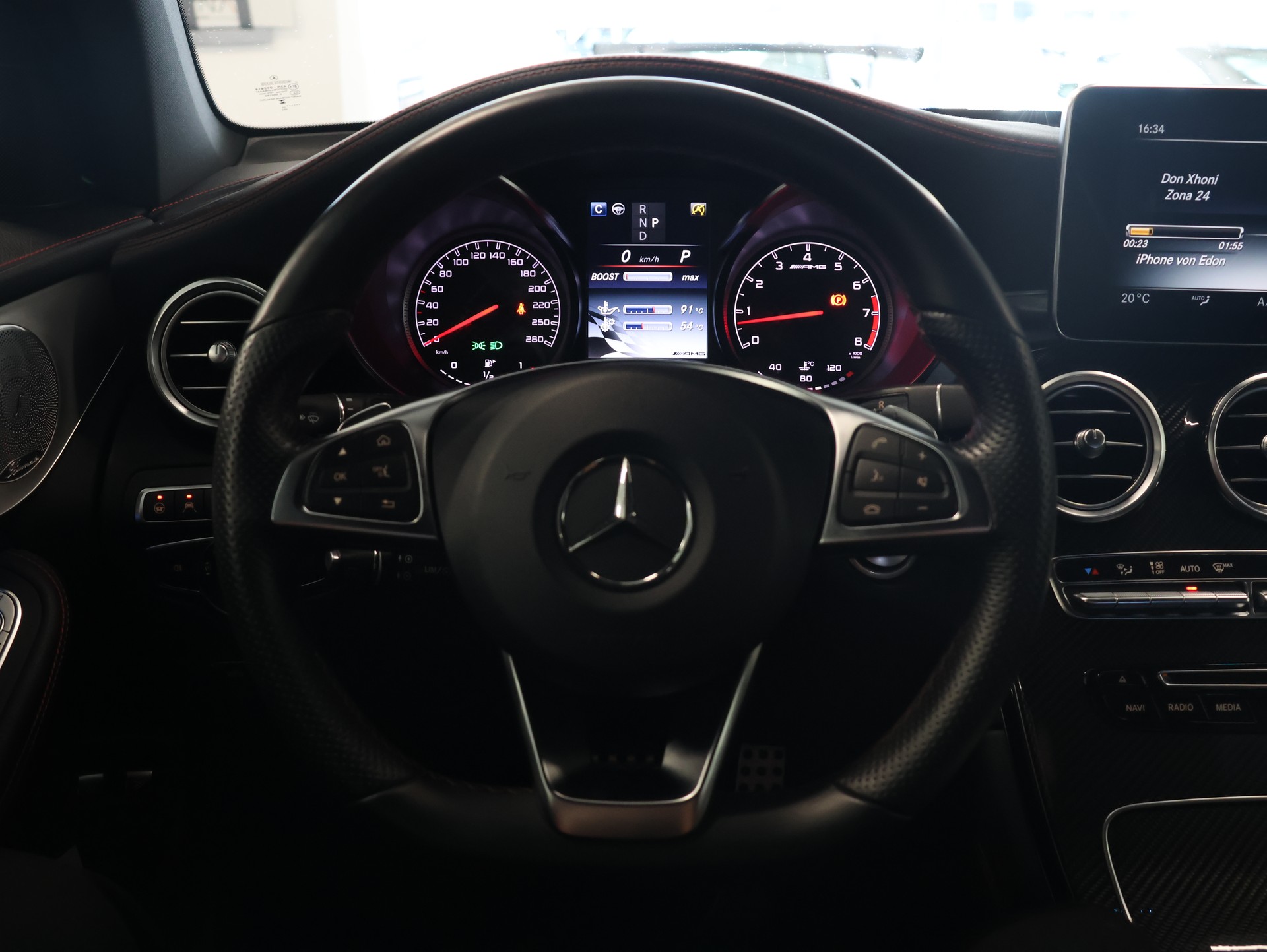 MERCEDES-BENZ GLC Coupé 43 AMG 4Matic 9G-Tronic *Panoramadach* *Sitzheizung* *Burmester*-image-14