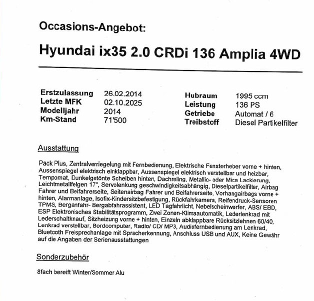HYUNDAI 2.0 CRDi 136 Amplia 4WD-image-4