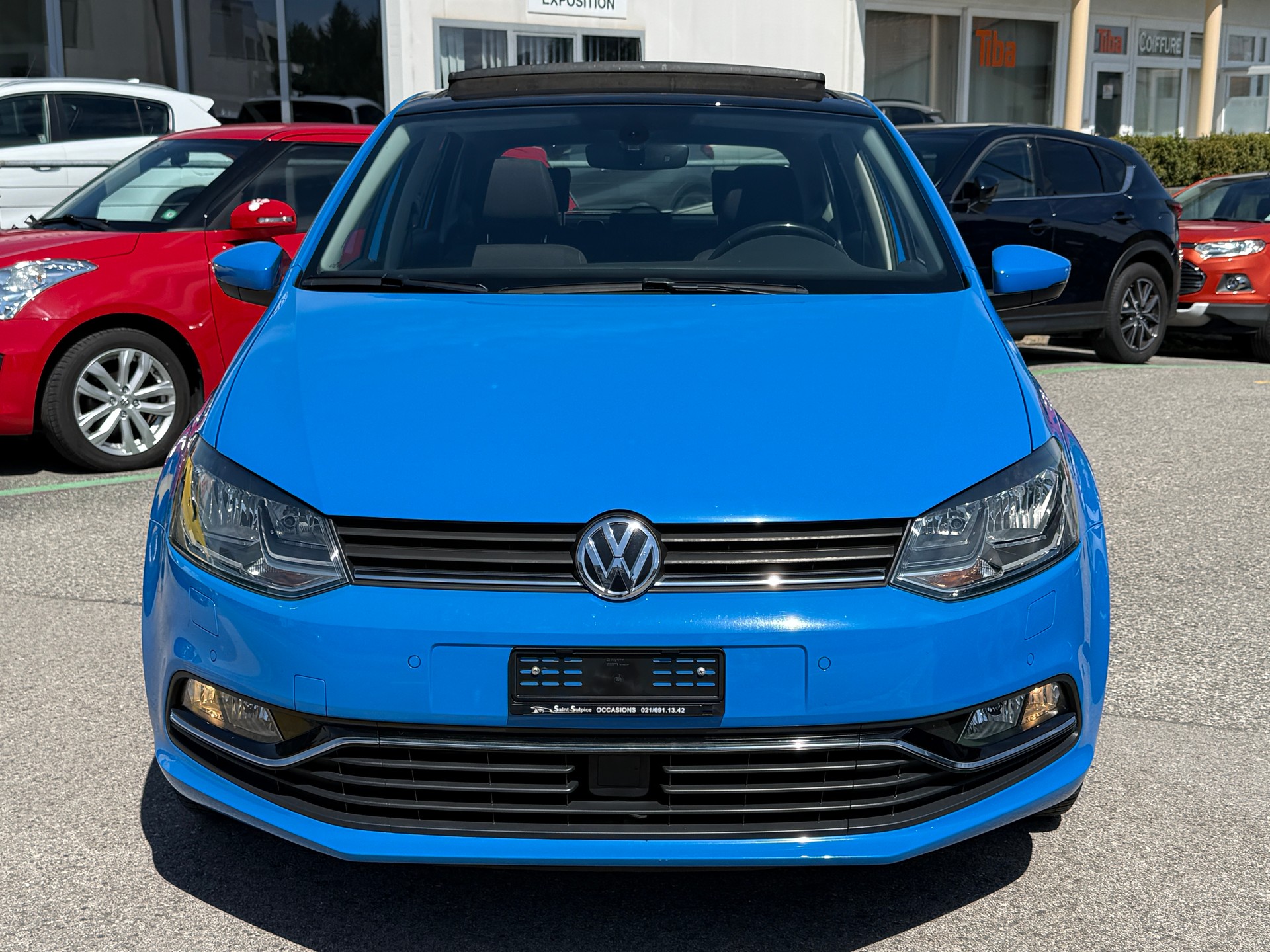 VW Polo 1.2 TSI BMT Highline - Nouvelle Expertise - NEU MFK 18.05.2026 - Régulateur de Distance & Toit Ouvrant-showroom-element-1
