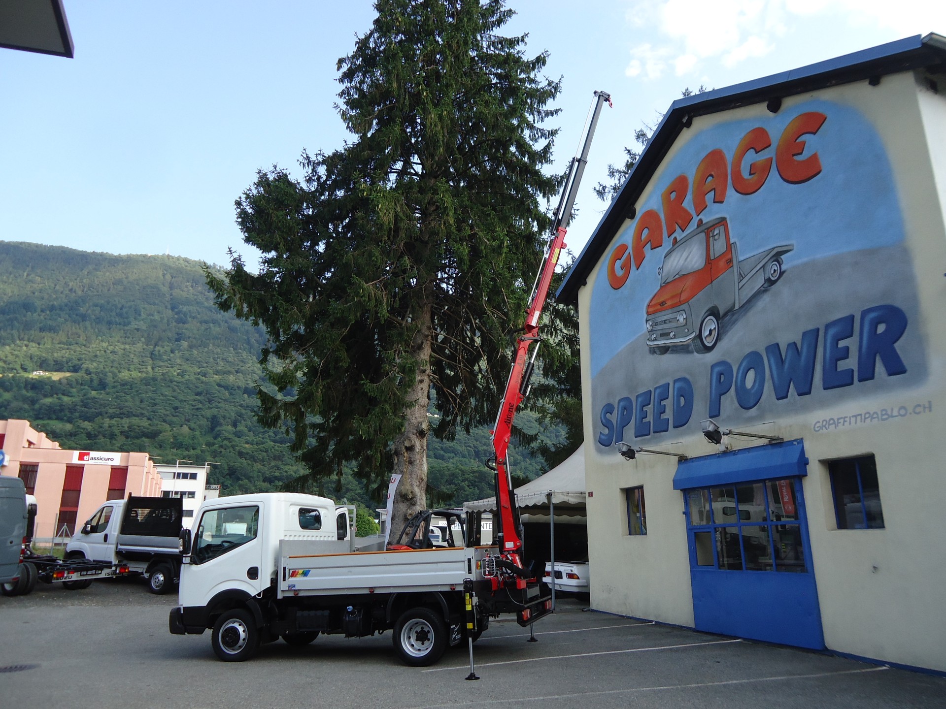 NISSAN NT400 35.13 L2 PRO - Ponte Fisso con Gru "AIRONE A30 S2 "-image-7