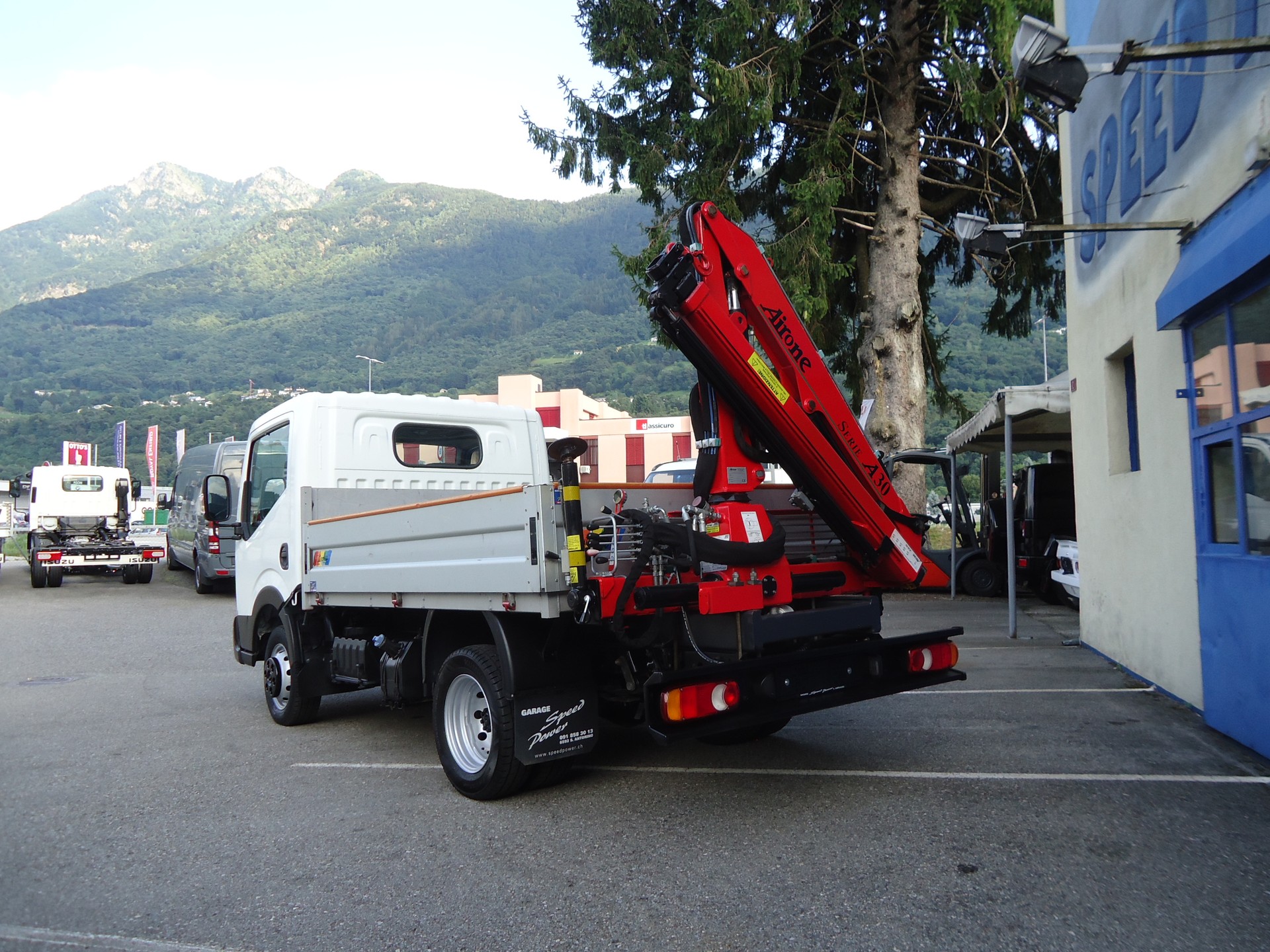 NISSAN NT400 35.13 L2 PRO - Ponte Fisso con Gru "AIRONE A30 S2 "-image-3