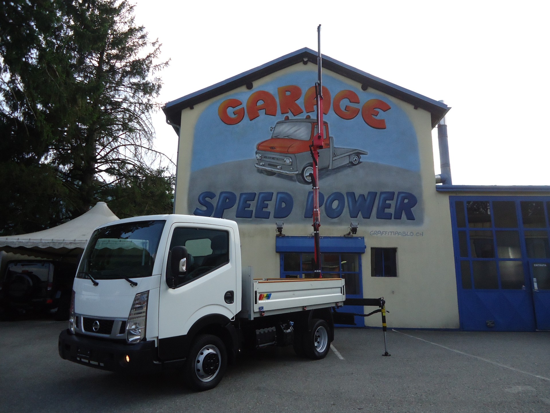 NISSAN NT400 35.13 L2 PRO - Ponte Fisso con Gru "AIRONE A30 S2 "-image-6