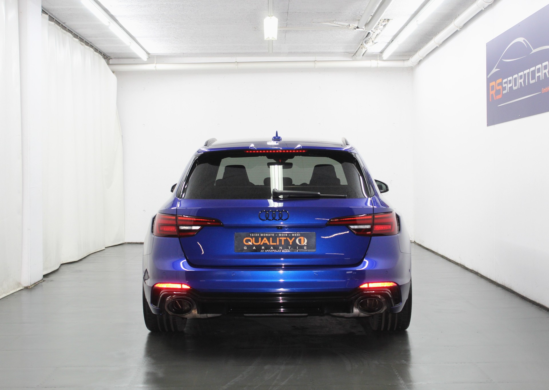 AUDI RS4 Avant 2.9 TFSI quattro tiptronic ABT Edition 510 / Sonderlackierung San Marino Blau / ohne OPF / CH-Fahrzeug-image-5