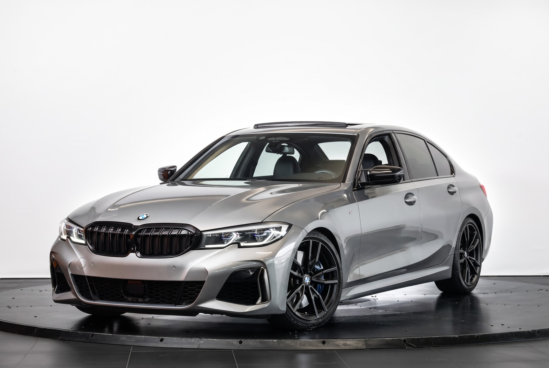 BMW M340i xDrive Steptronic Oxydgrau II * HUD * Laser * Driving Assistant Pro-image-4