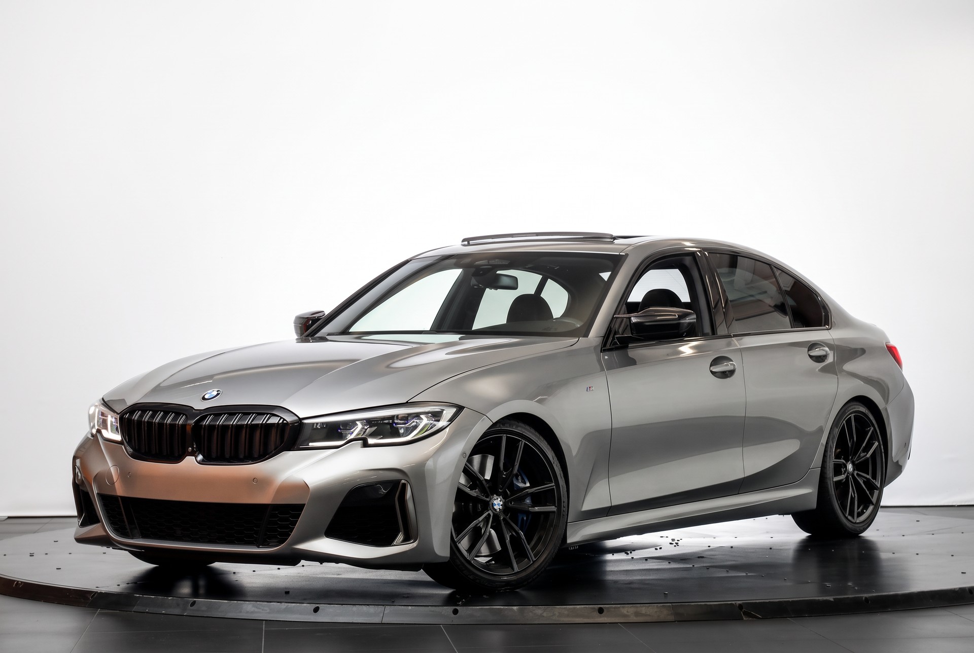 BMW M340i xDrive Steptronic Oxydgrau II * HUD * Laser * Driving Assistant Pro-image-3