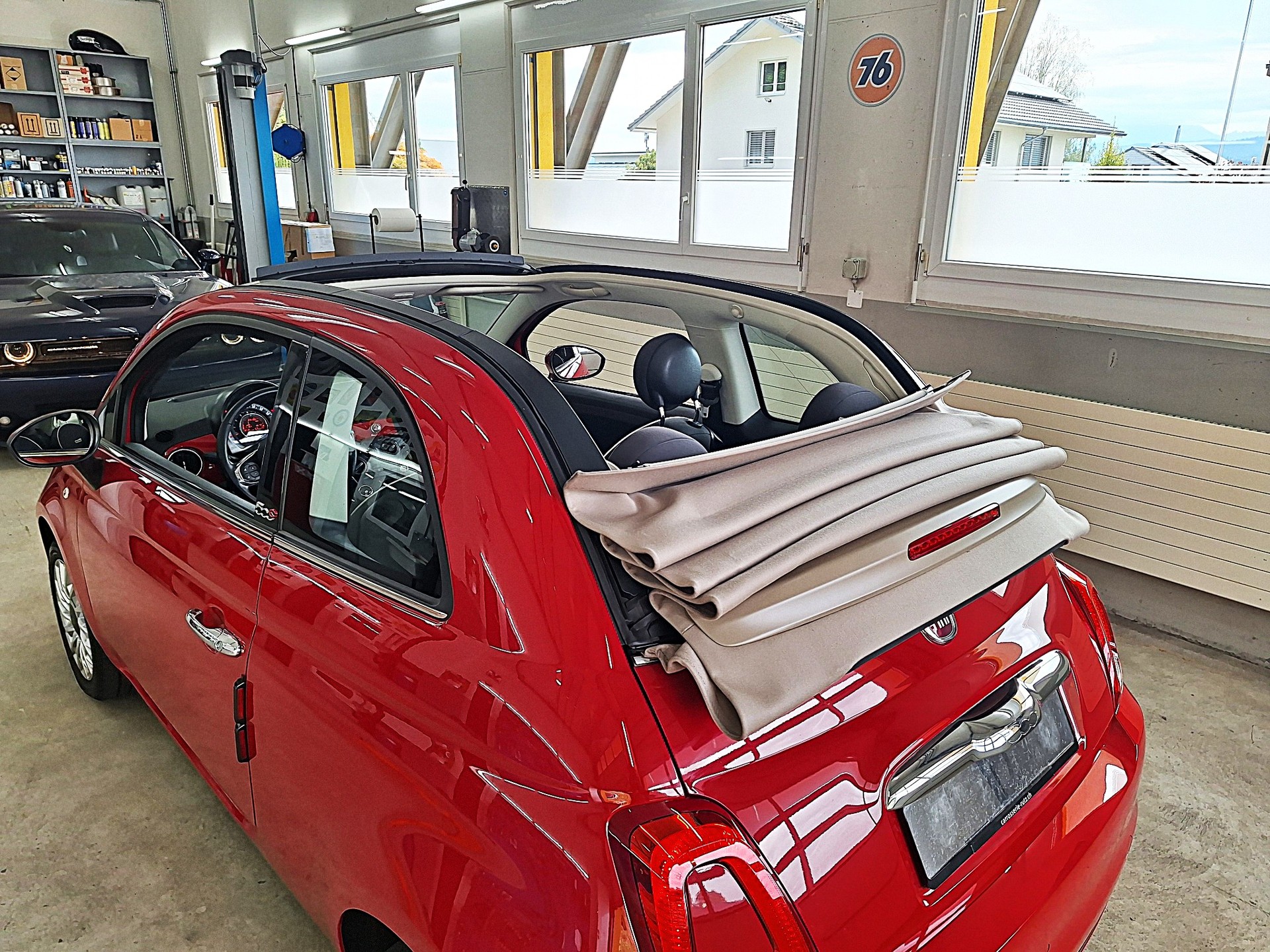 FIAT 500C 0.9 Twinair Lounge Dualogic Automat⚡Aus1.Frauenhand & frisch ab MFK⚡-image-8