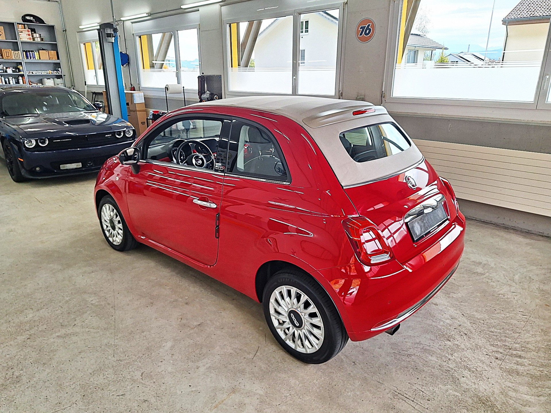 FIAT 500C 0.9 Twinair Lounge Dualogic Automat⚡Aus1.Frauenhand & frisch ab MFK⚡-image-4