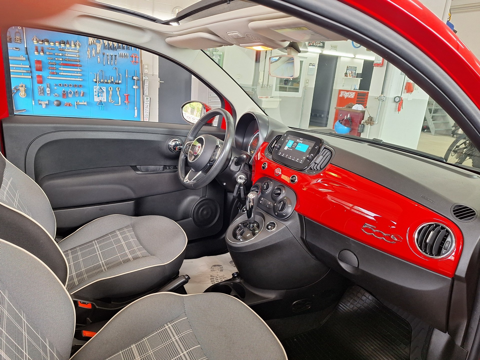 FIAT 500C 0.9 Twinair Lounge Dualogic Automat⚡Aus1.Frauenhand & frisch ab MFK⚡-image-17