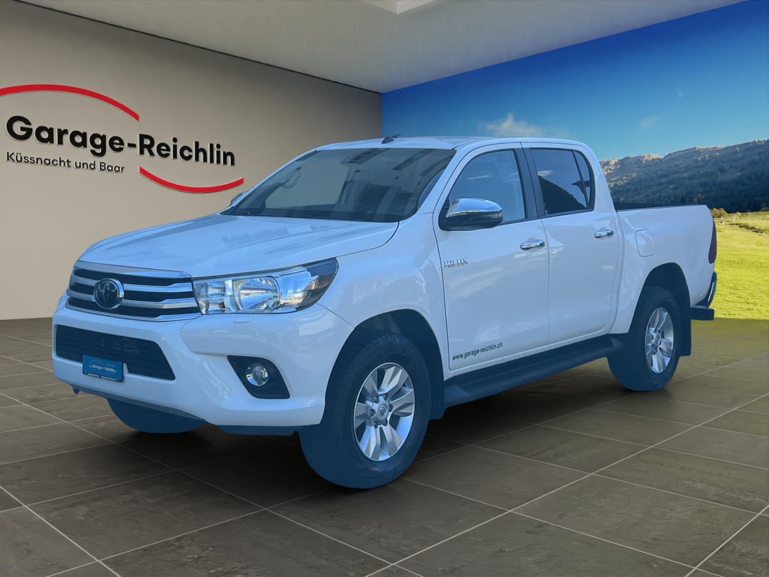 TOYOTA Hilux Double Cab.-Pick-up 2.4 D-4D 150 Sol-image-0