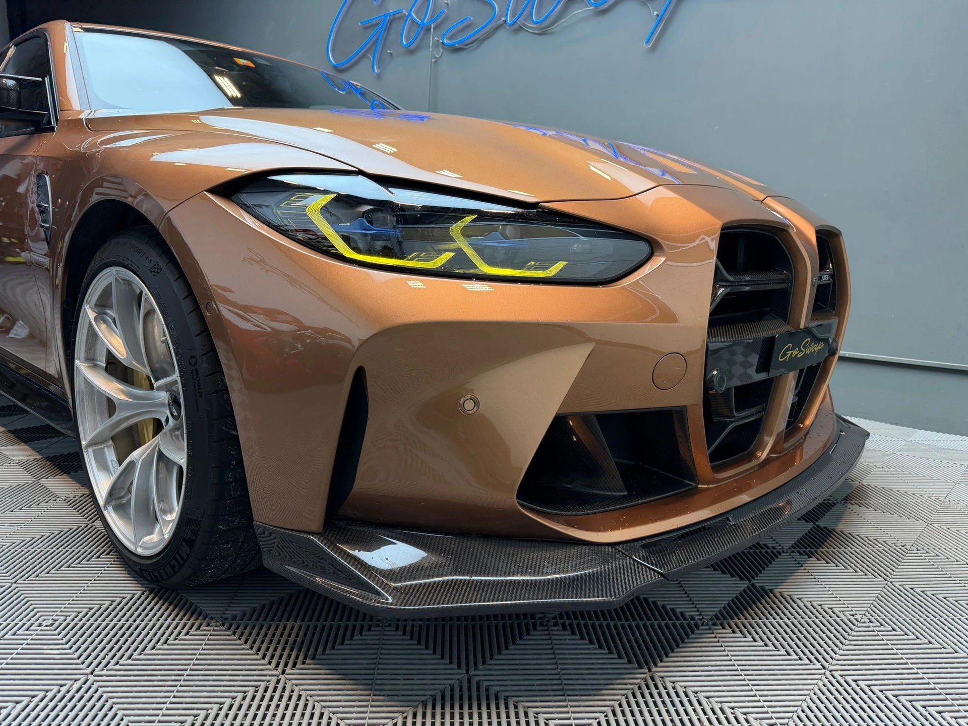 BMW M3 G80 * Boite Manuelle * Zanzibar Individual Color * Apex Wheels-image-2