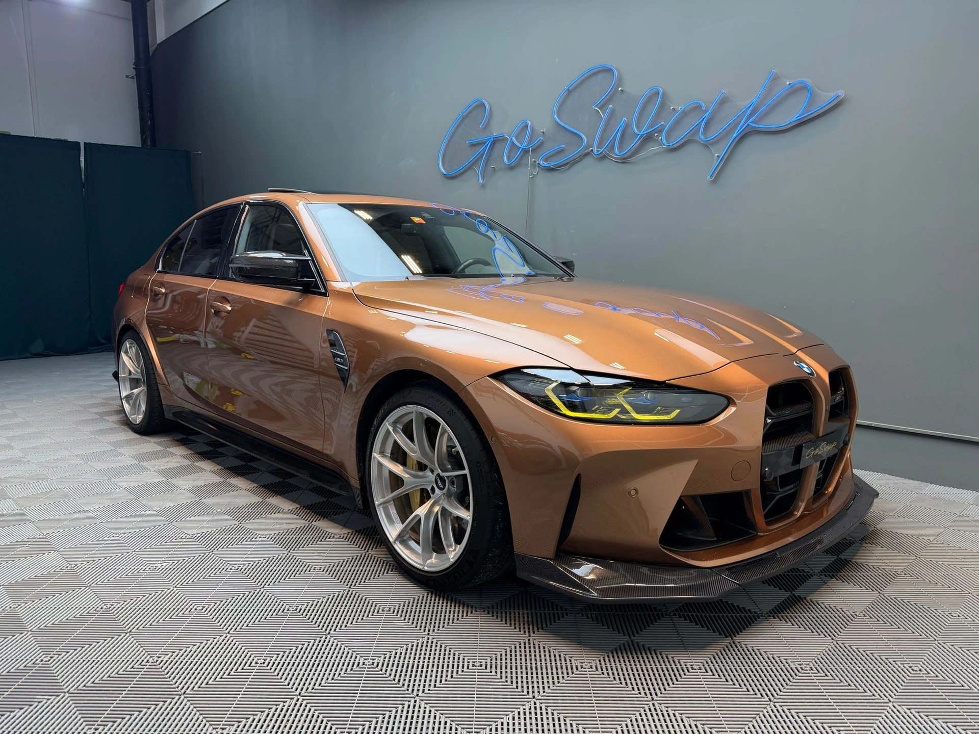 BMW M3 G80 * Boite Manuelle * Zanzibar Individual Color * Apex Wheels-image-0