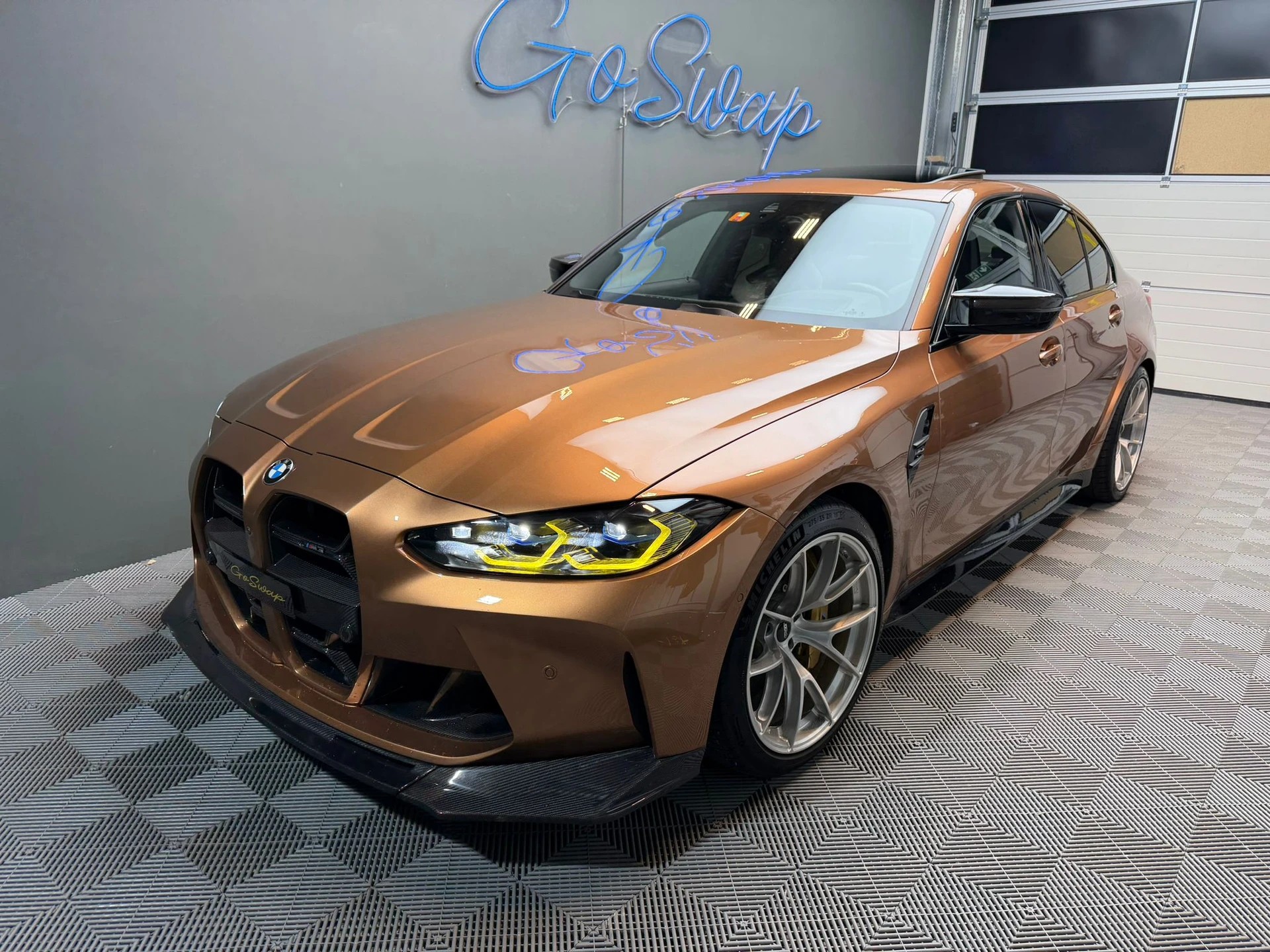 BMW M3 G80 * Boite Manuelle * Zanzibar Individual Color * Apex Wheels-image-10
