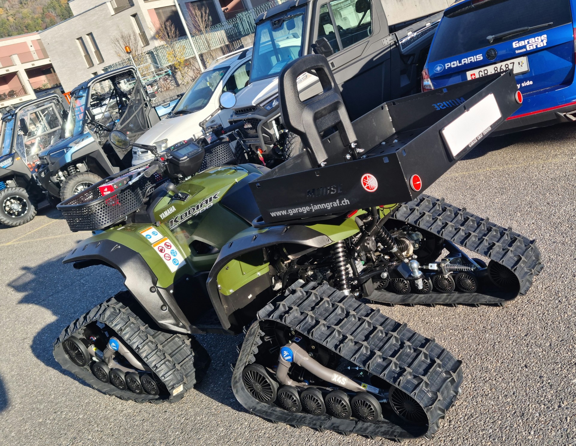 YAMAHA Ab MFK mit Raupenkit und Räder-image-10
