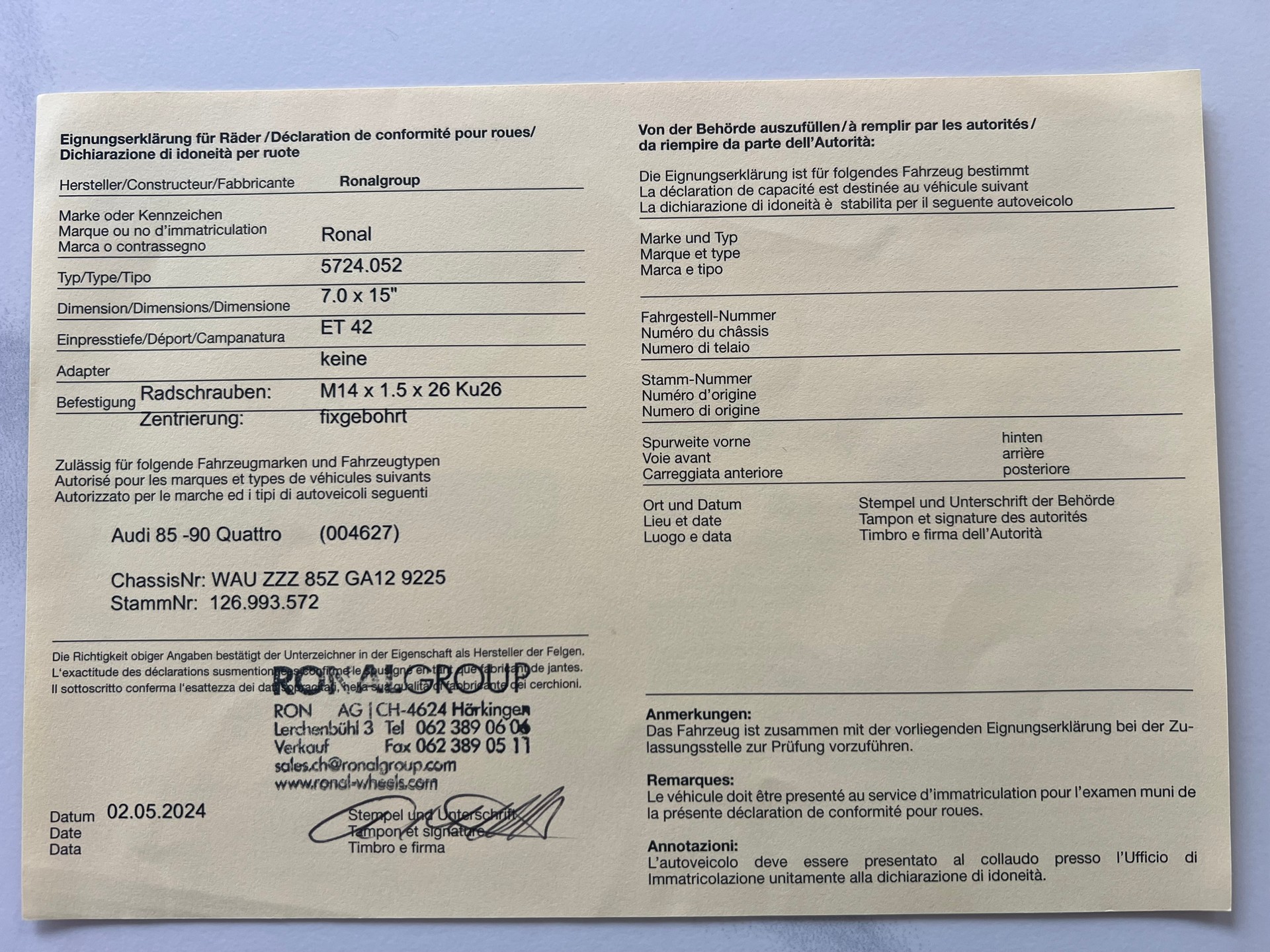 AUDI 90 2.2 quattro ab Platz-image-18