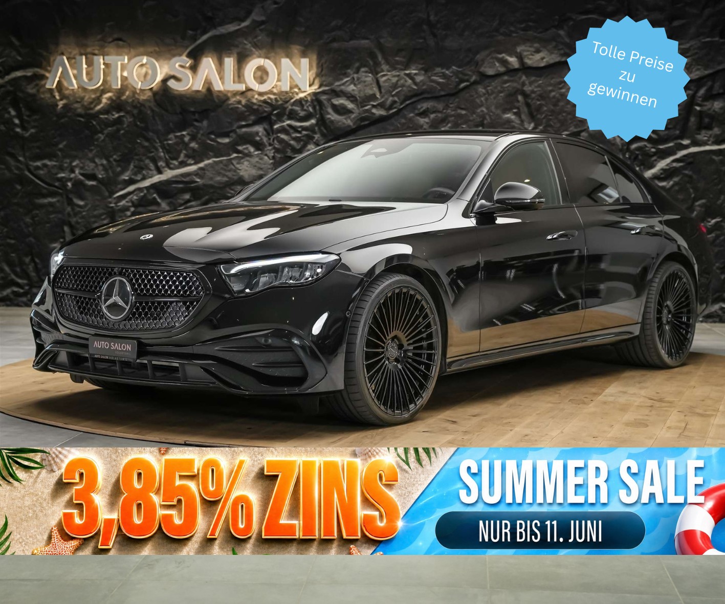 MERCEDES-BENZ E 220 d AMG Line *Supercreen*21" Felgen*Volleder*