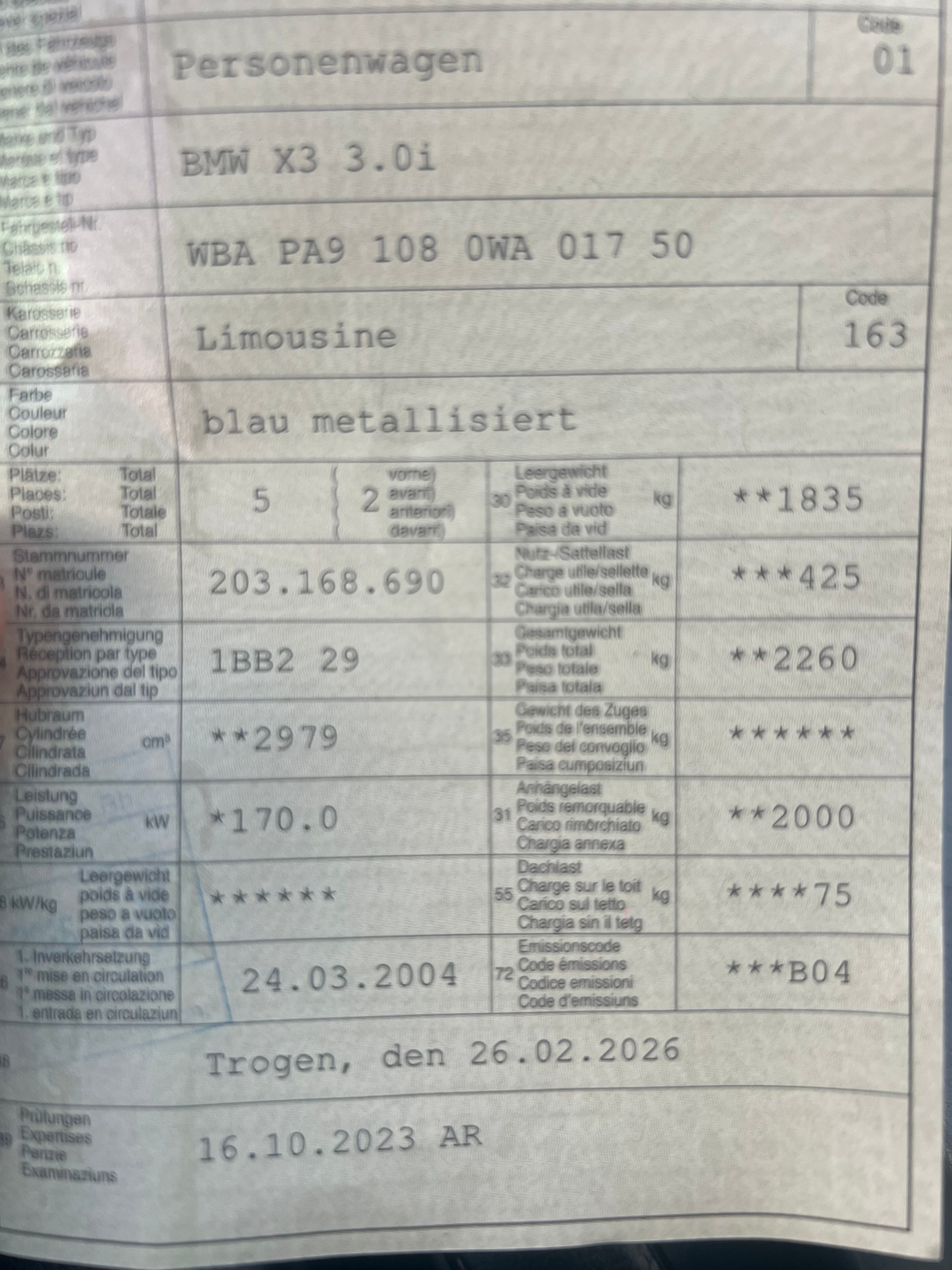 BMW X3 3.0i-image-9