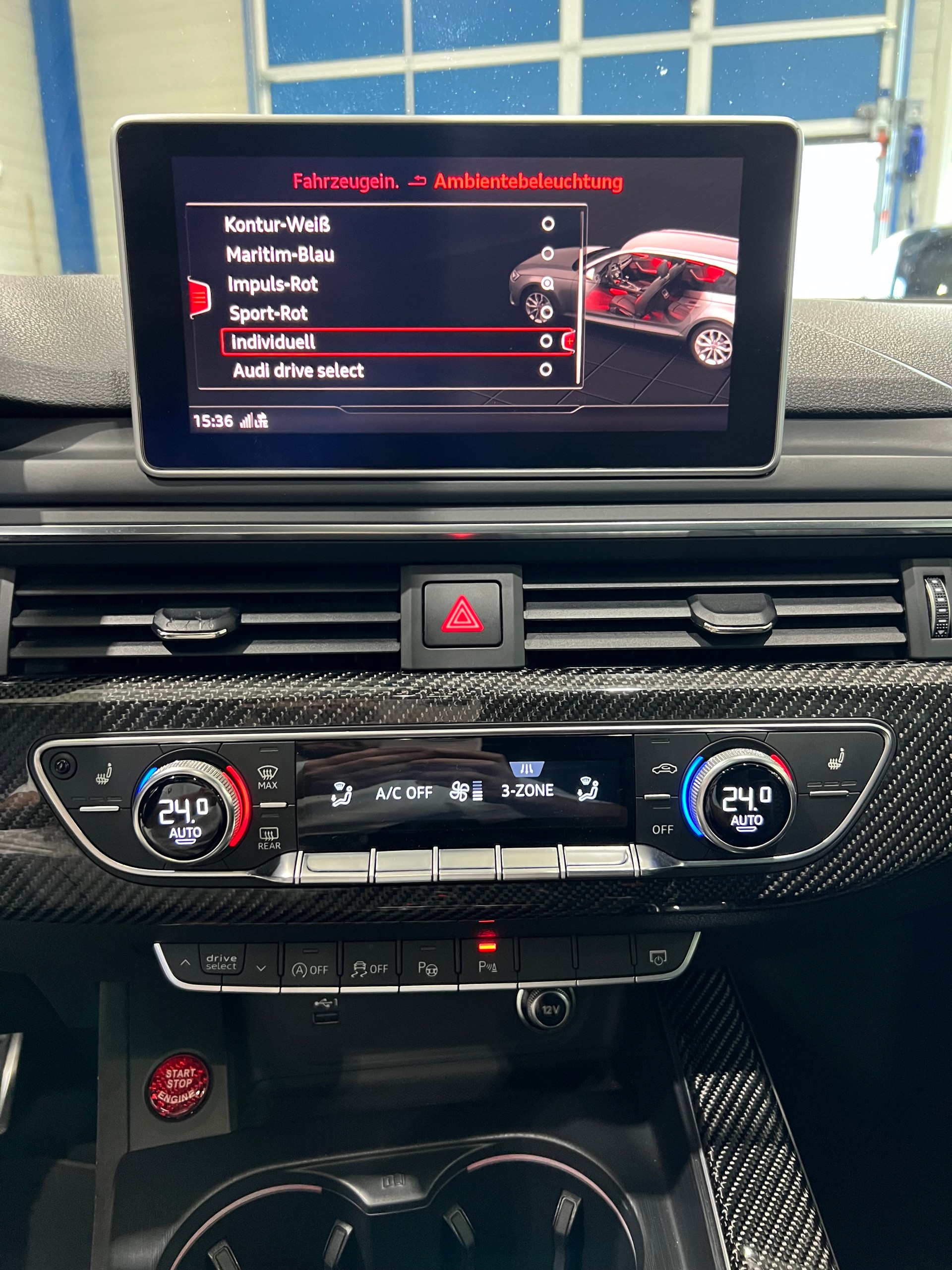 AUDI RS4 Avant 2.9 TFSI qu**Panodach,Head Up,Nardograu,S-Sportsitze,Massage,Frisch ab MFK**-image-15