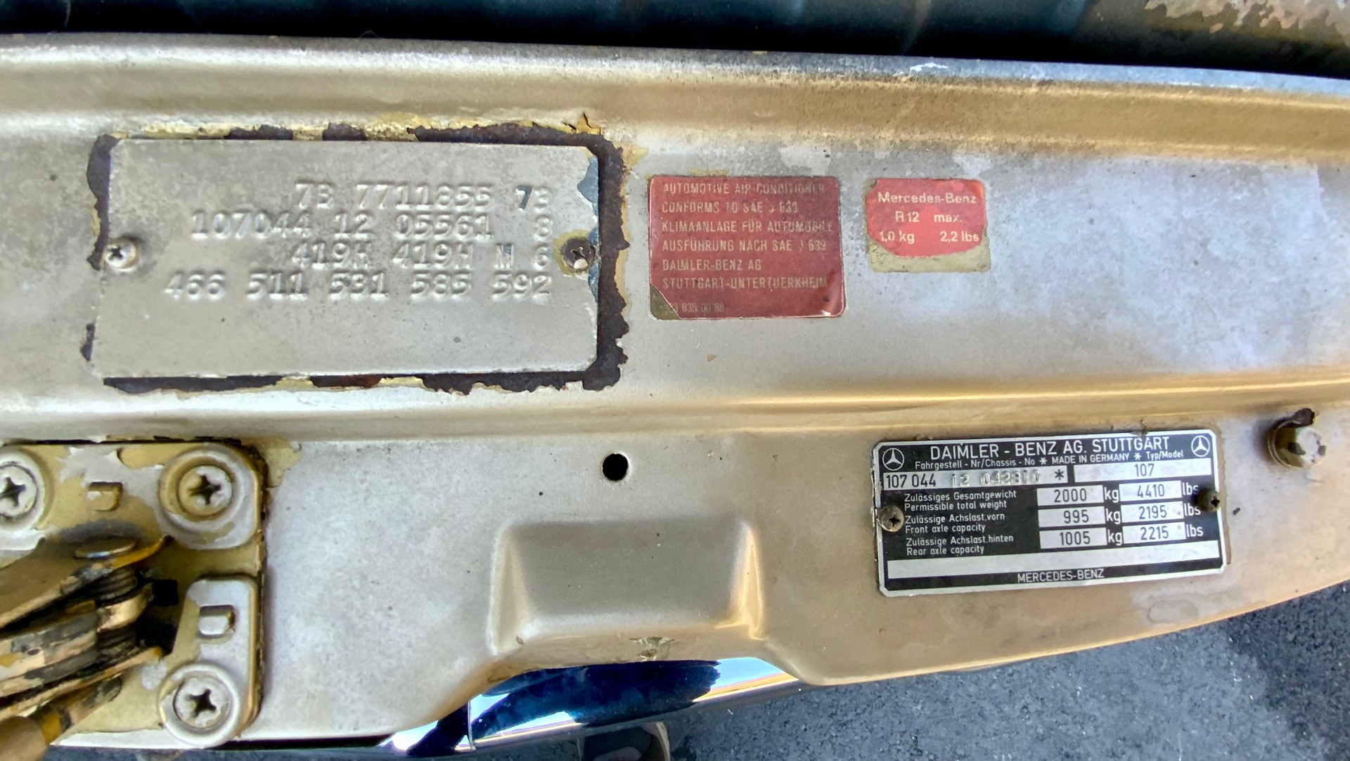 MERCEDES-BENZ 450 SL Veteranenfahrzeug Cabrio-image-11