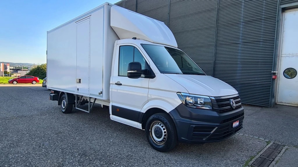 VW Crafter 35 2.0 TDI Koffer/Hebebuhne Champion L4 A ** CH-Fahrzeug ** Hebebühne * RF-Kamera * Klimaanlage * L4 * Neues Modell 2022-image-4