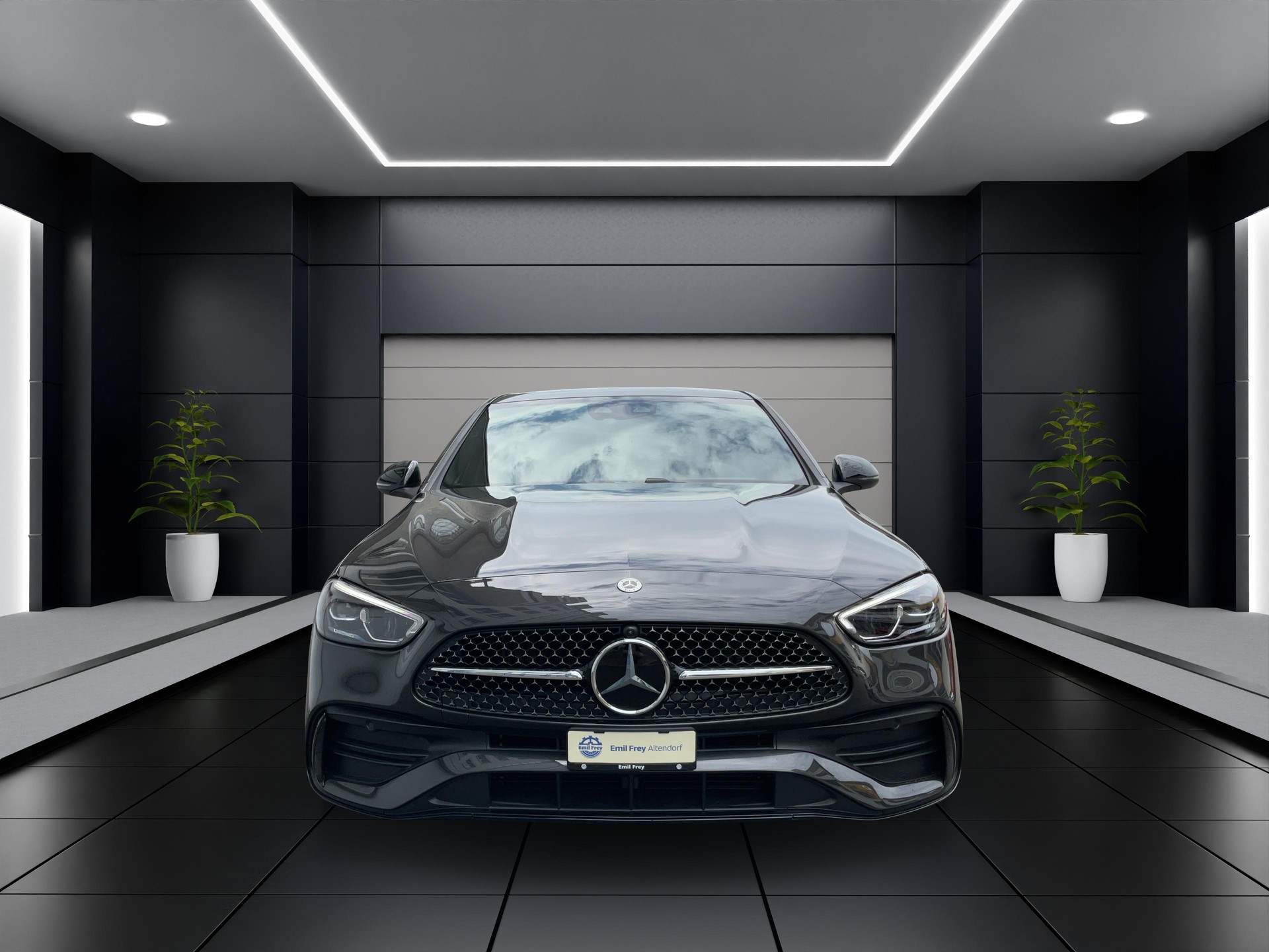 MERCEDES-BENZ C 220 d 4MATIC Limousine Swiss Star AMG Line-image-1