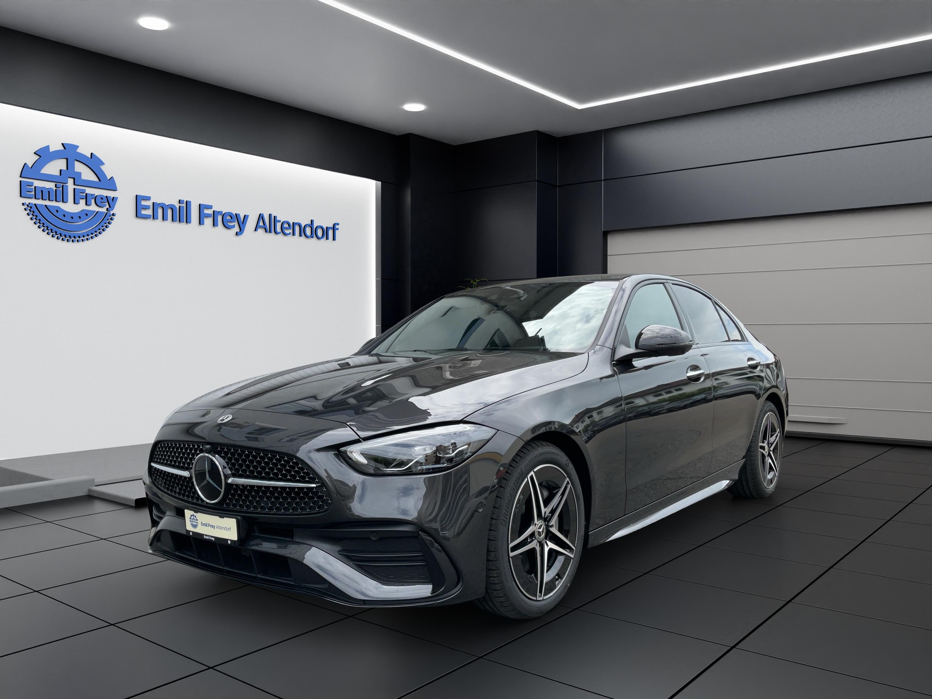 MERCEDES-BENZ C 220 d 4MATIC Limousine Swiss Star AMG Line-image-10