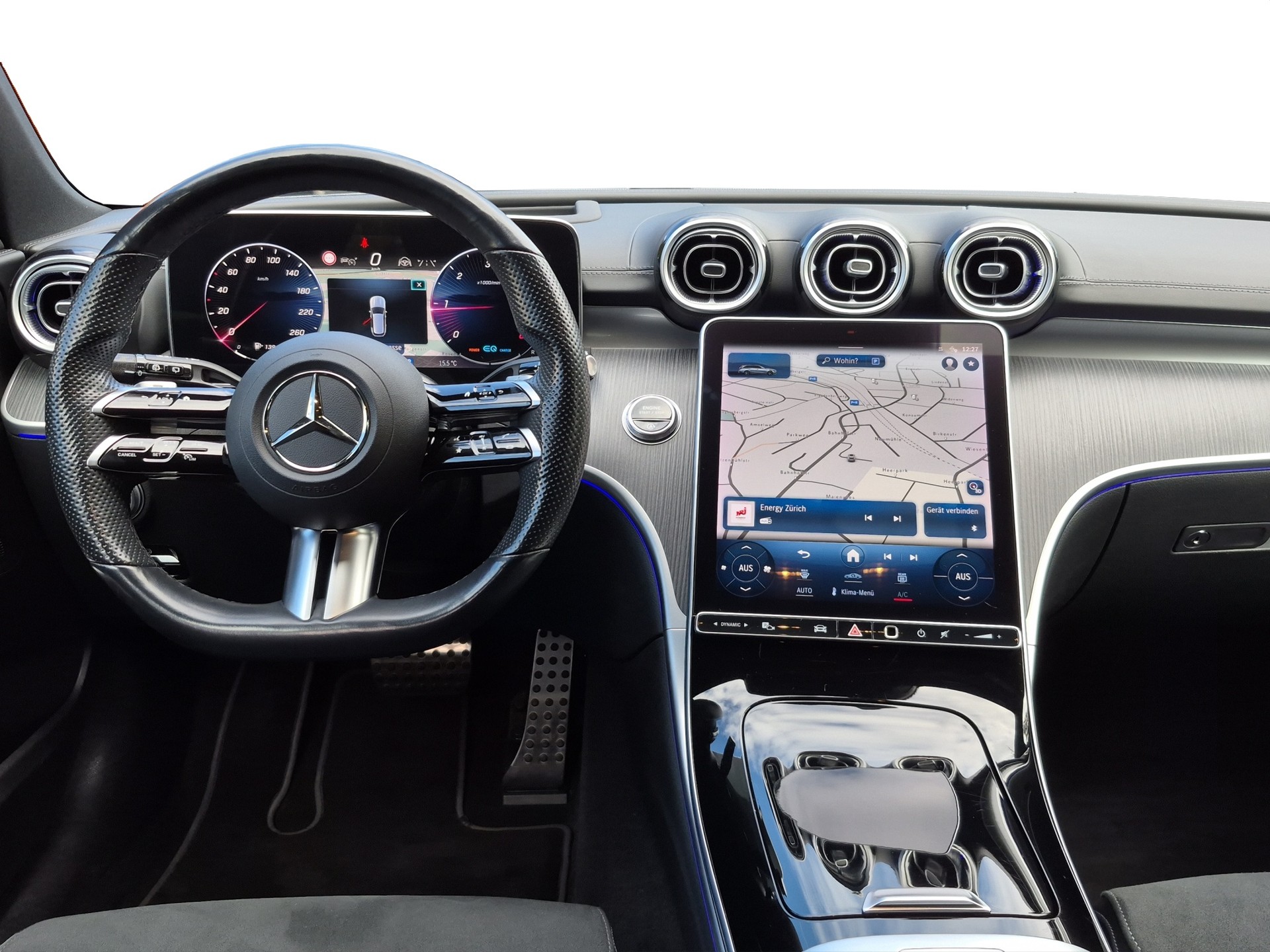 MERCEDES-BENZ C 220 d T AMG Line *Night Paket / Anhängerkupplung / 360°Cam*-image-9