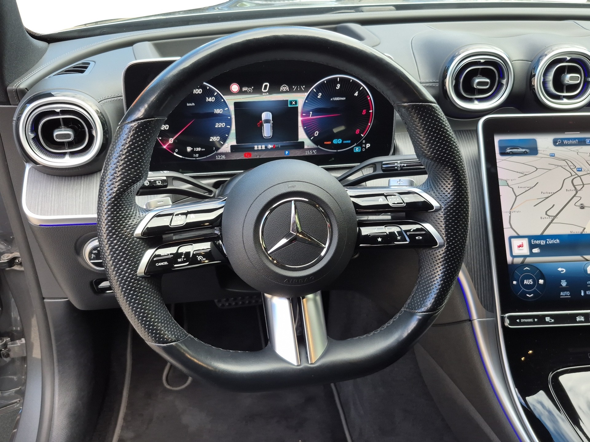 MERCEDES-BENZ C 220 d T AMG Line *Night Paket / Anhängerkupplung / 360°Cam*-image-10