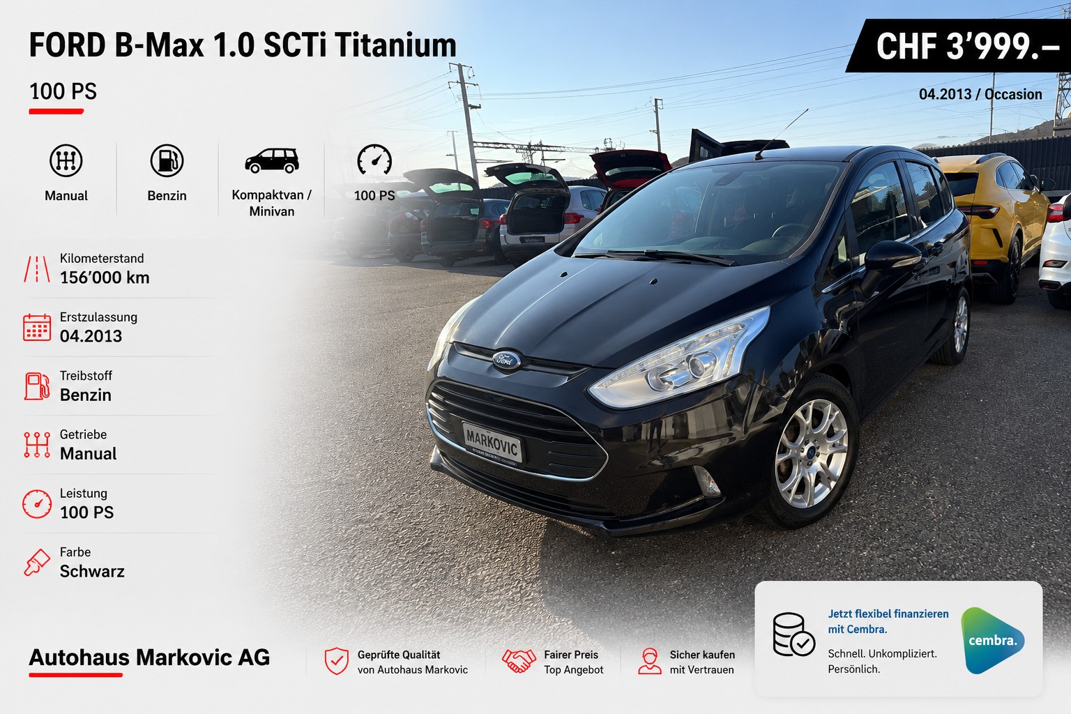 FORD B-Max 1.0 SCTi Titanium-image-0