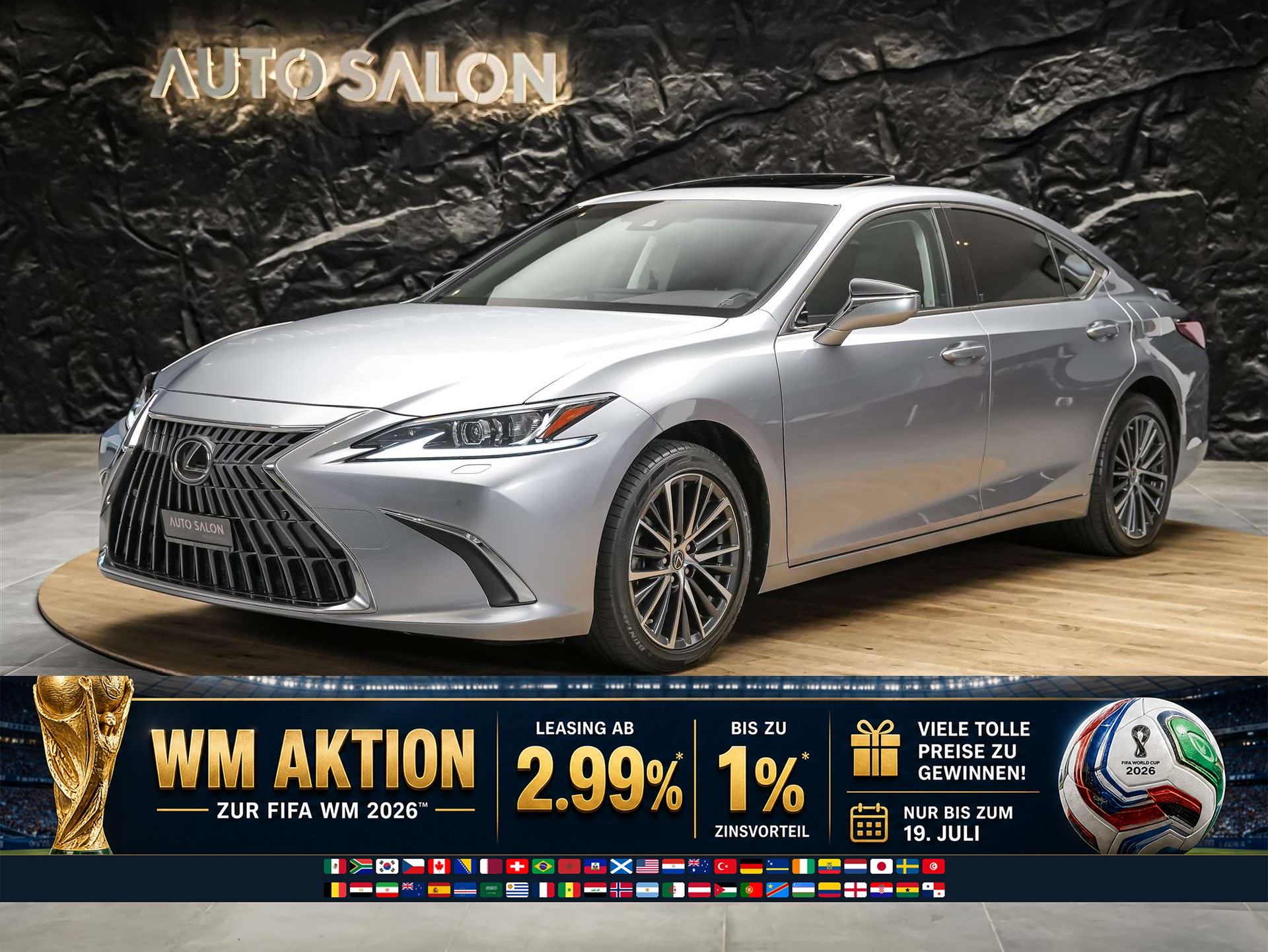 LEXUS ES 300h Excellence *Panorama*Lenkradheizung*El. Sitze*-image-0