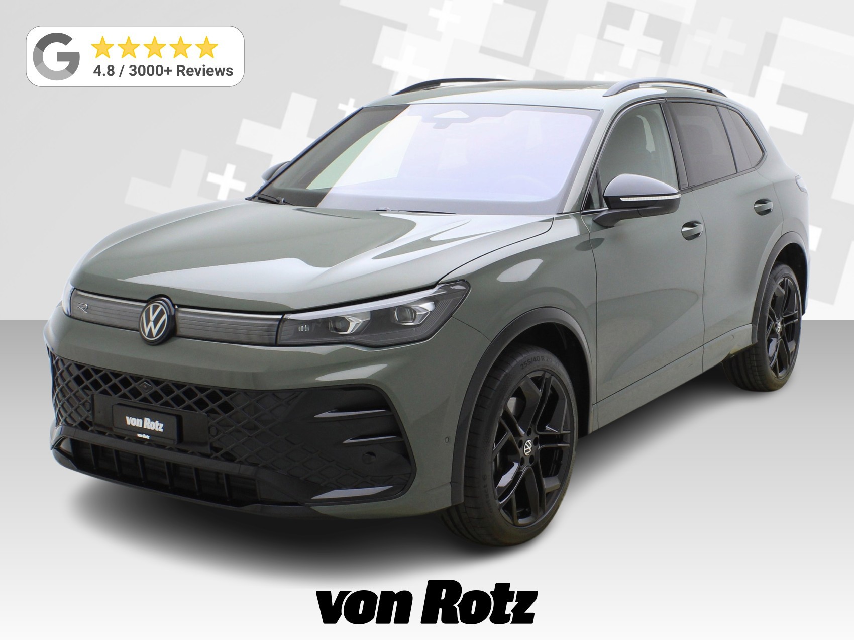 VW Tiguan 2.0 TSI DSG R-Line Black Style 4Motion **VW Werksgarantie bis 12/2030**-image-0