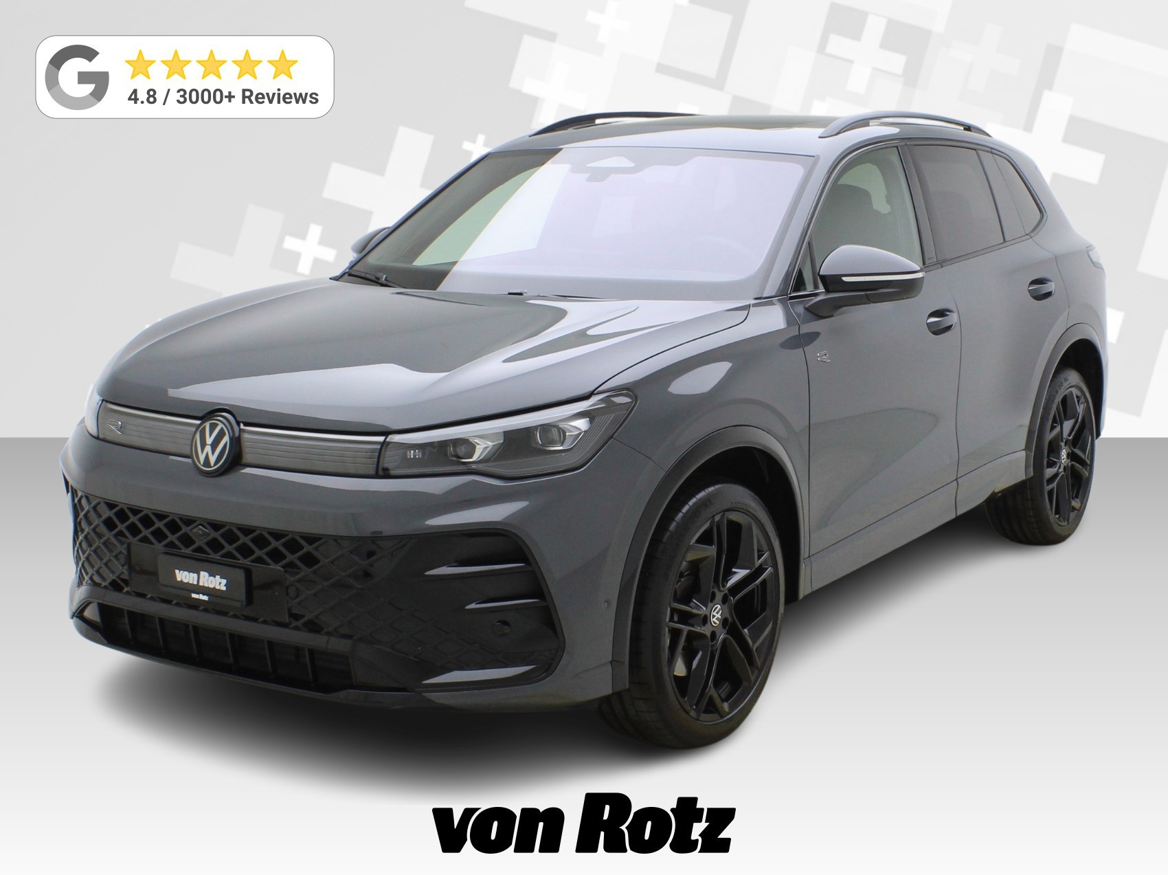 VW Tiguan 2.0 TSI DSG R-Line Black Style 4Motion **VW Werksgarantie bis 12/2030**-image-0
