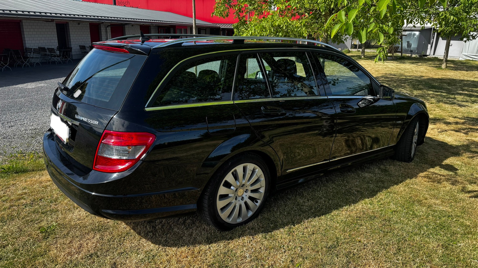 MERCEDES-BENZ C 180 Kompr. BlueEF White Star-image-1