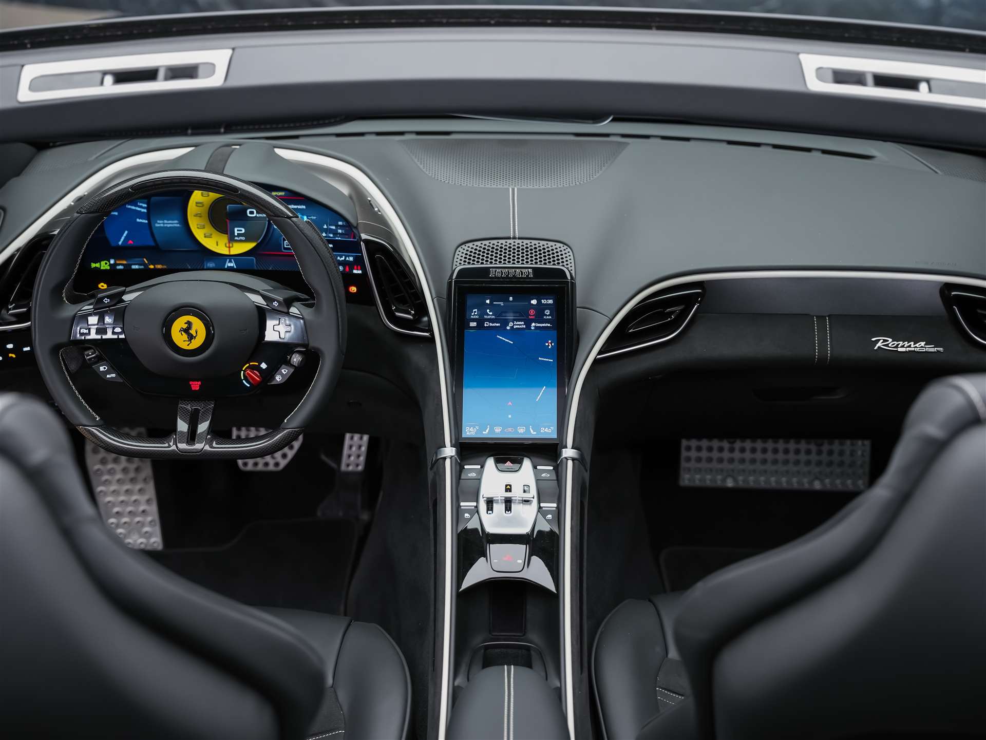 FERRARI Roma Spider 3.9 V8 T *ALL BLACK*Sitzbelüftung*JBL*-image-26