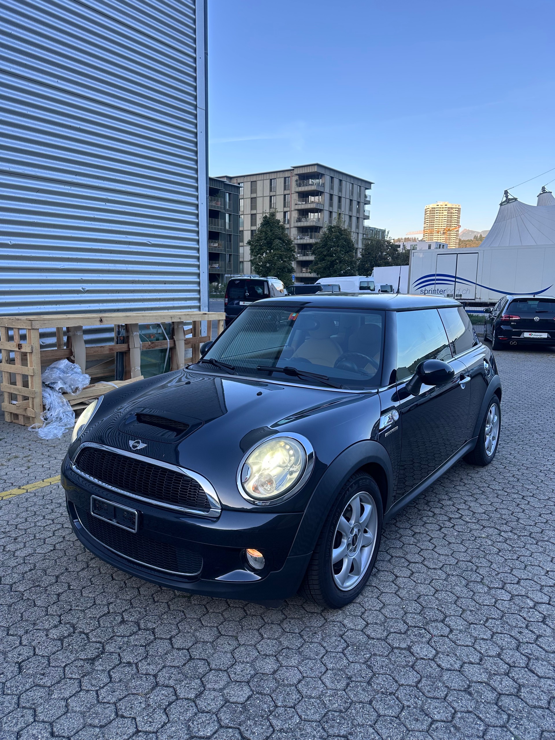 MINI Cooper S, Frisch ab Service, Frisch ab MFK, Ledersitze-image-1