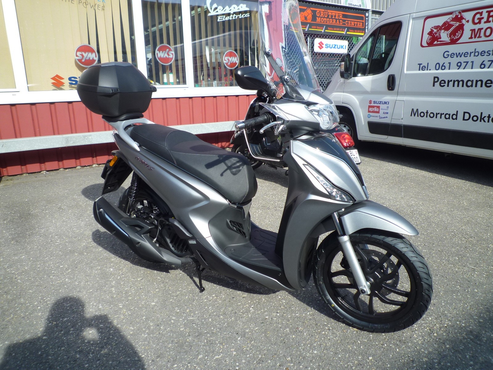 KYMCO S 125 Inkl. Top Case/Windschield